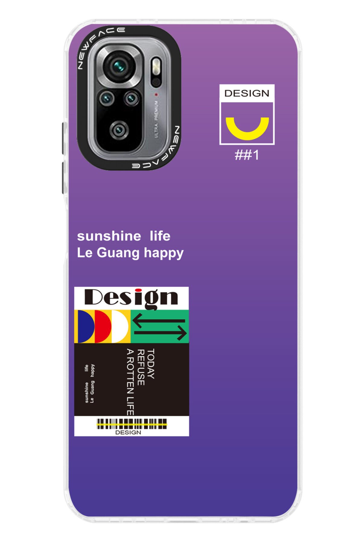 Newface Xiaomi Redmi Note 10 Kılıf Zuma Kartvizitli Yüzüklü Silikon - Lacivert