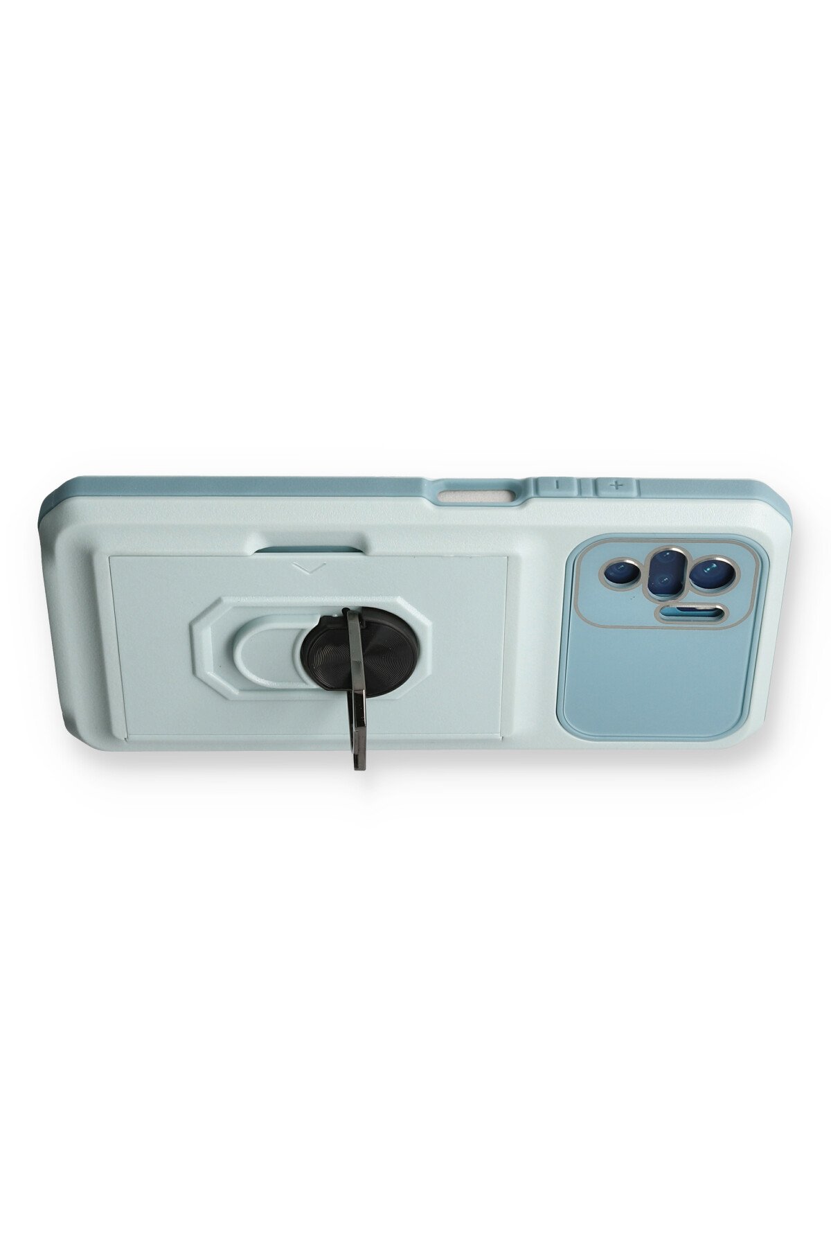 Newface Xiaomi Poco M5s Kılıf Nano içi Kadife Silikon - Lila