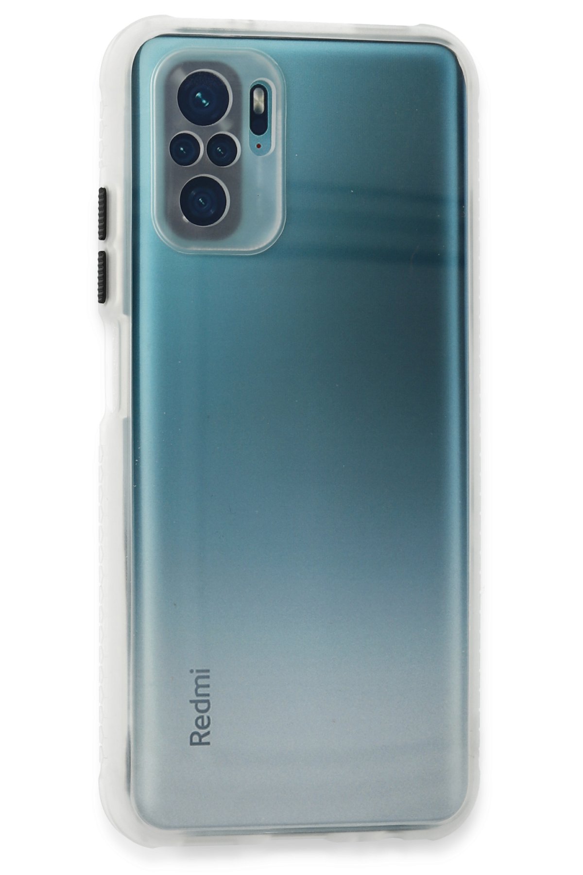 Newface Xiaomi Redmi Note 10 Kılıf Volet Silikon - Mavi