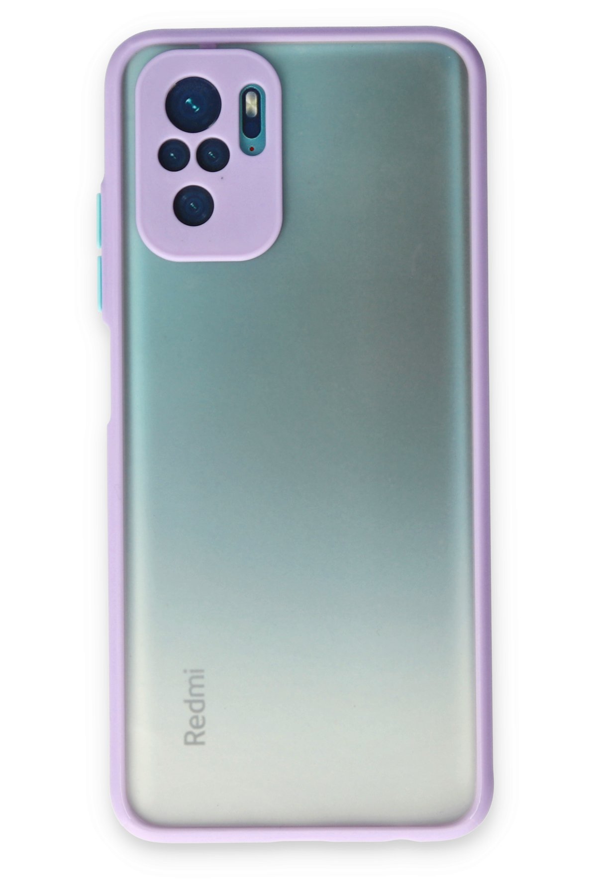 Newface Xiaomi Redmi Note 10 Kılıf Sweet Desenli Silikon Kapak - Açık Mavi