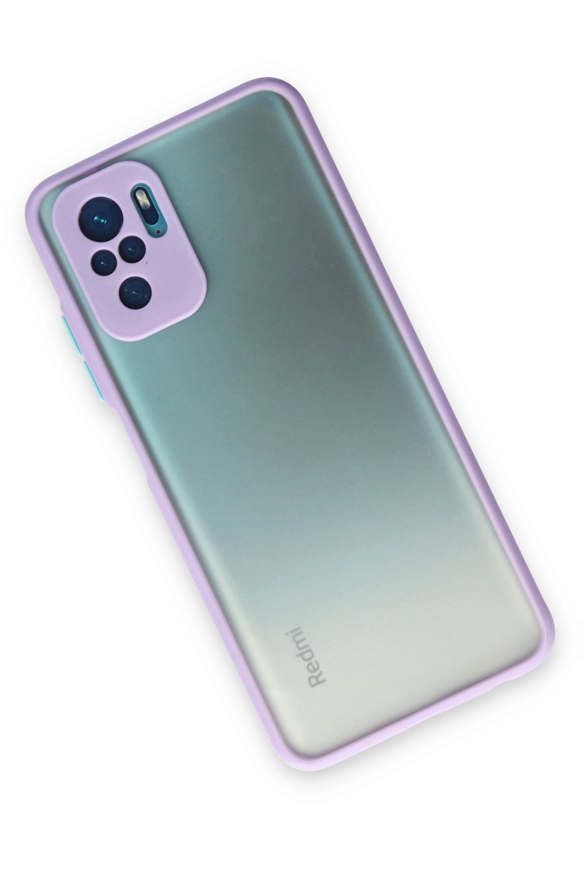 Newface Xiaomi Redmi Note 10 Kılıf Sweet Desenli Silikon Kapak - Açık Mavi