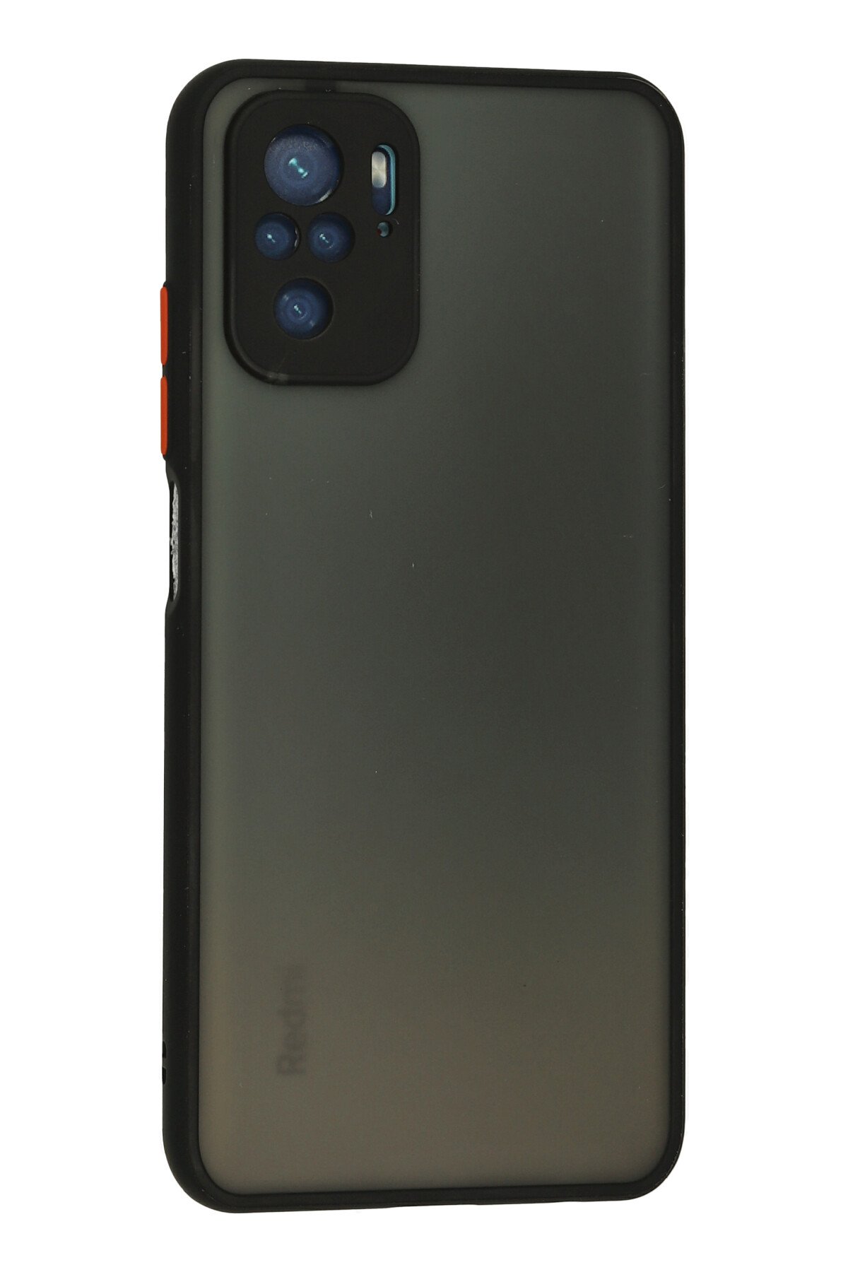 Newface Xiaomi Poco M5s Kılıf Nano içi Kadife Silikon - Kırmızı