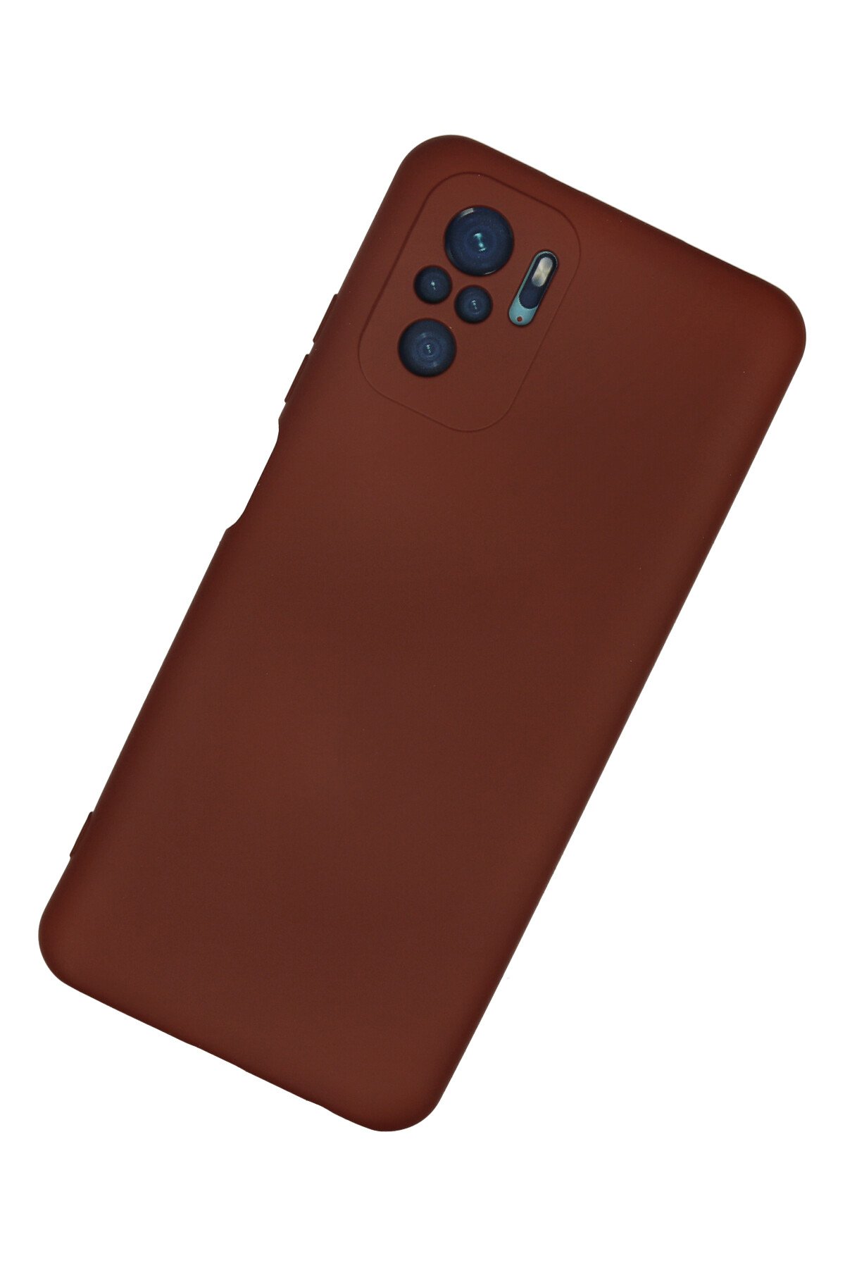 Newface Xiaomi Redmi Note 10 Kılıf Liva Lens Silikon - Siyah