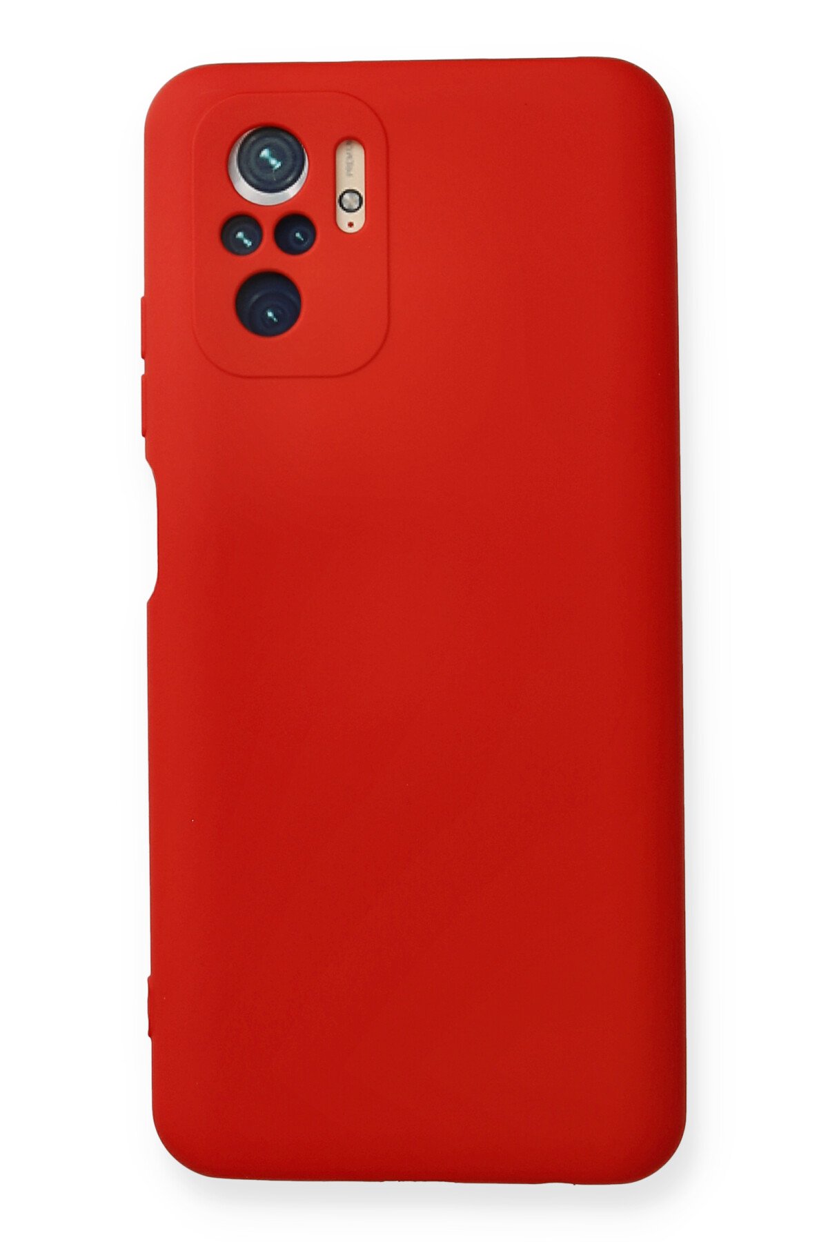 Newface Xiaomi Redmi Note 10 Kılıf Mega Standlı Silikon - Siyah