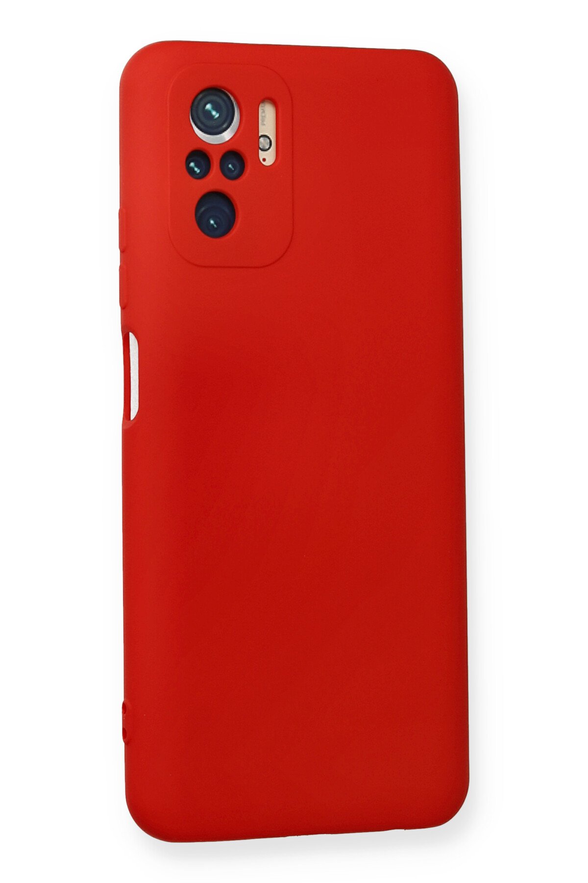 Newface Xiaomi Redmi Note 10 Kılıf Mega Standlı Silikon - Siyah
