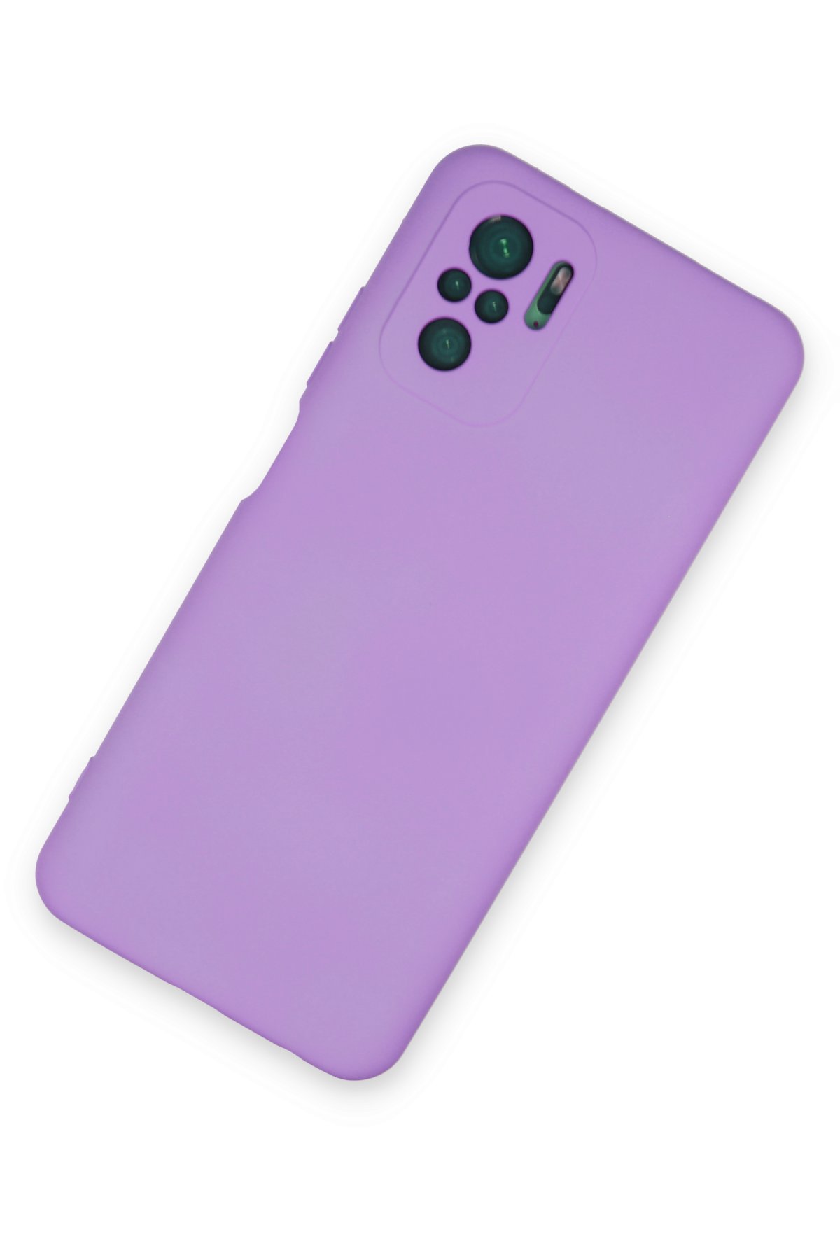 Newface Xiaomi Redmi Note 10 Kılıf Montreal Silikon Kapak - Kırmızı