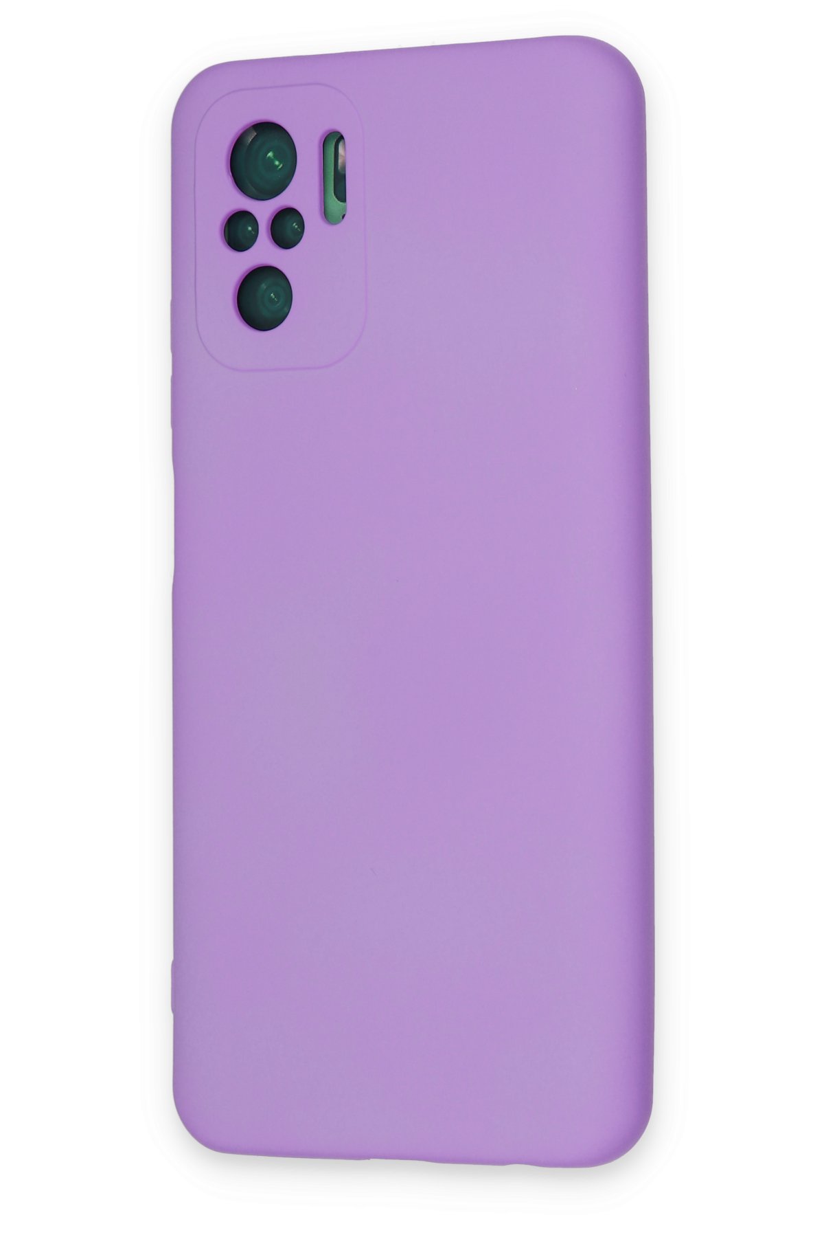 Newface Xiaomi Redmi Note 10 Kılıf Montreal Silikon Kapak - Kırmızı