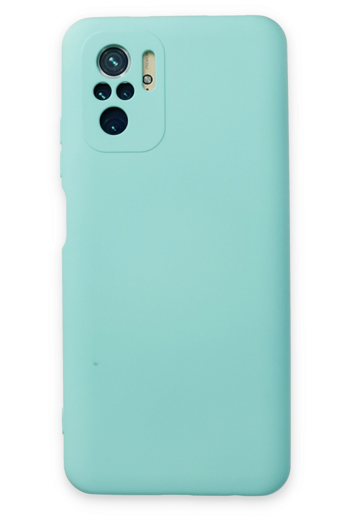 Newface Xiaomi Redmi Note 10 Kılıf Optimum Silikon - Kırmızı