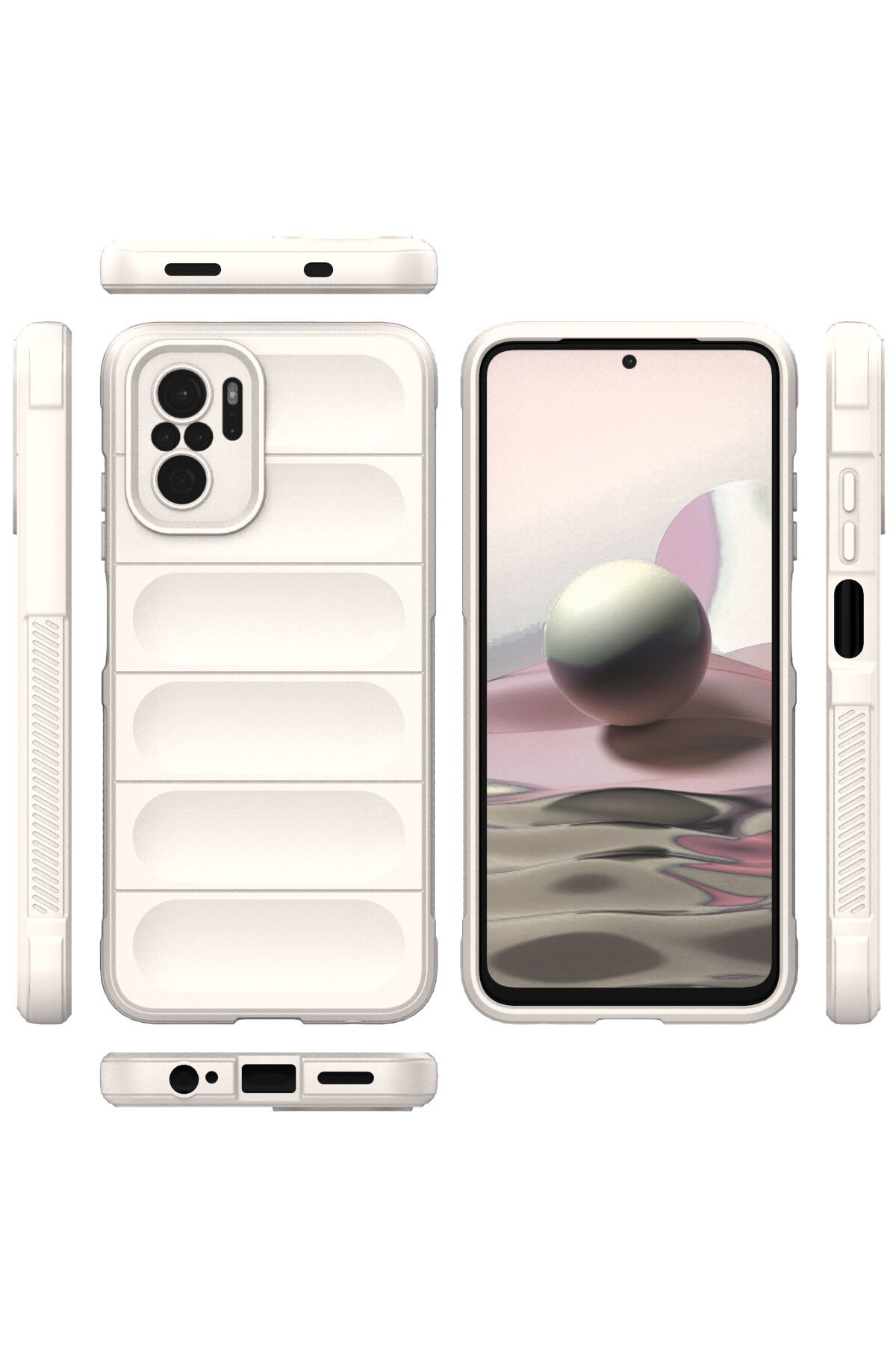 Newface Xiaomi Redmi Note 10 Kılıf Mirror Desenli Kapak - Mirror - 4