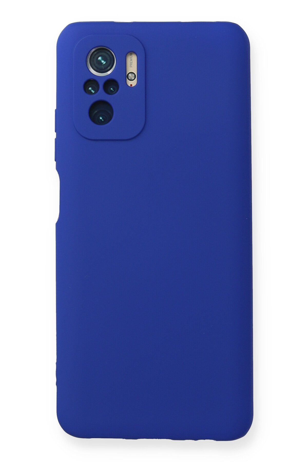 Newface Xiaomi Redmi Note 10 Kılıf Platin Silikon - Kırmızı