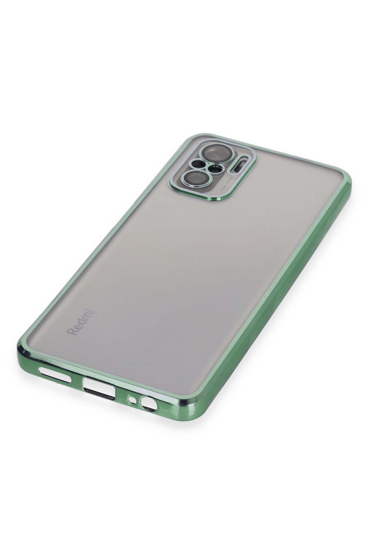 Newface Xiaomi Redmi Note 10 Kılıf Volet Silikon - Siyah