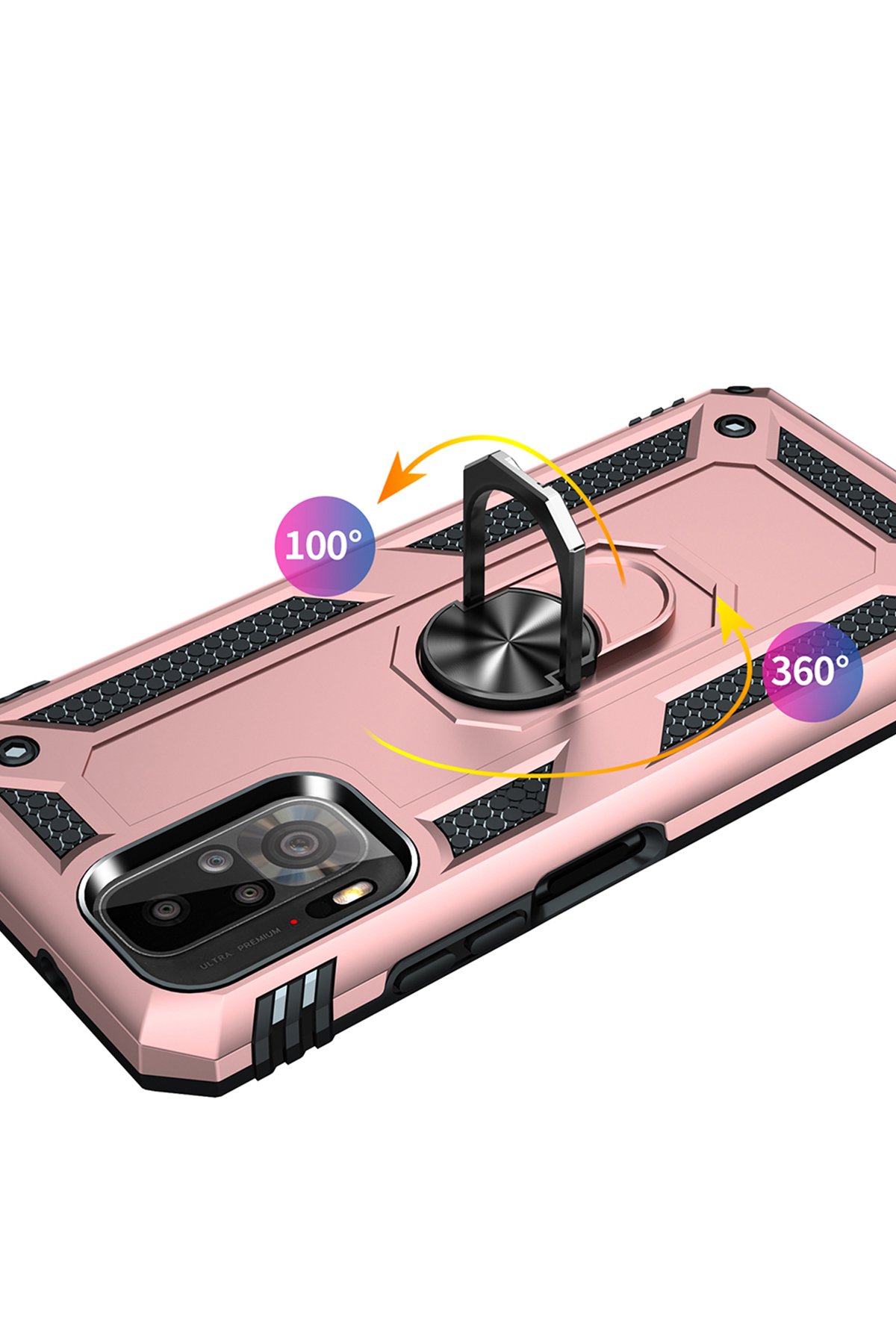 Newface Xiaomi Poco M5s Kılıf Volet Silikon - Siyah