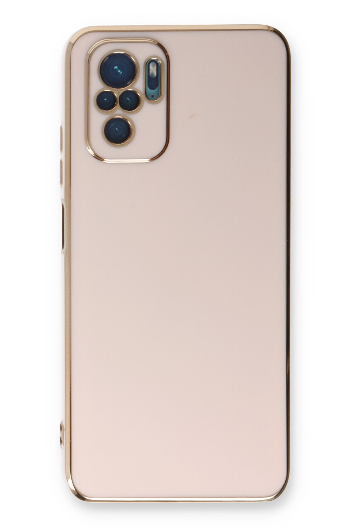 Newface Xiaomi Redmi Note 10 Kılıf Kelvin Kartvizitli Silikon - Bordo
