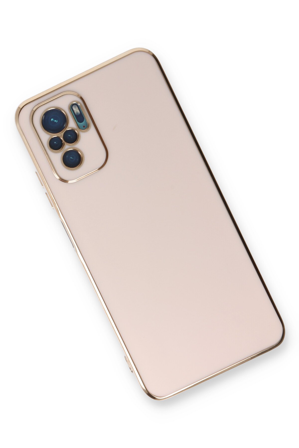 Newface Xiaomi Redmi Note 10 Kılıf Kelvin Kartvizitli Silikon - Bordo