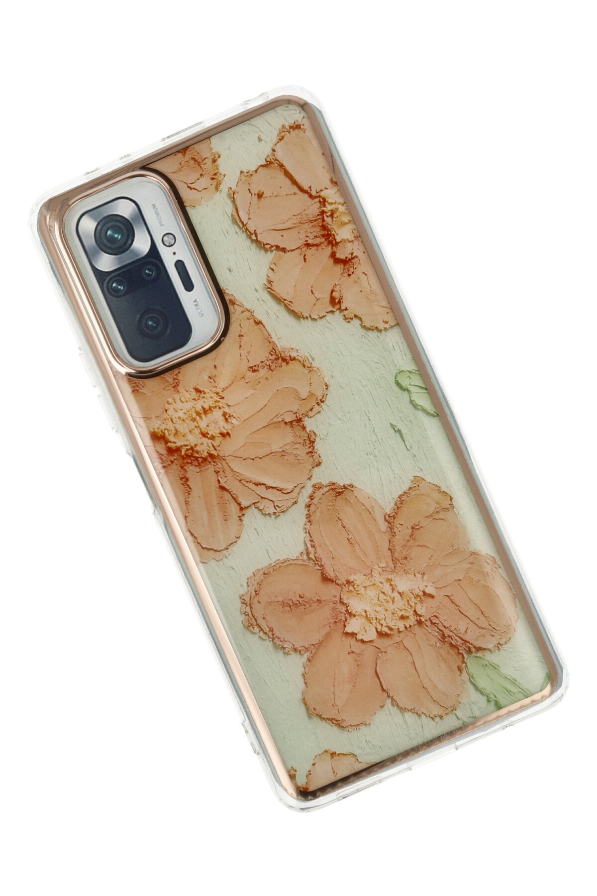 Newface Xiaomi Redmi Note 10 Pro Kılıf Pars Lens Yüzüklü Silikon - Kırmızı