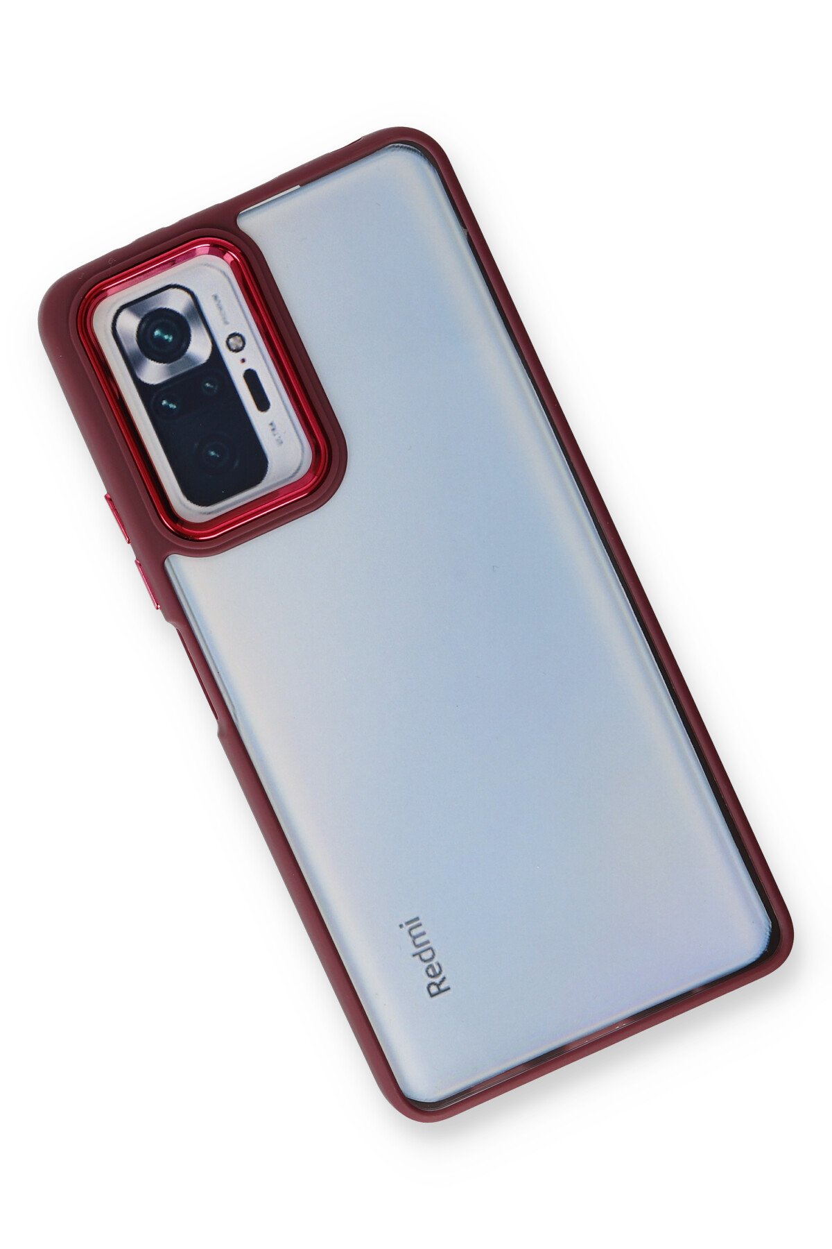 Newface Xiaomi Redmi Note 10 Pro Kılıf Zegna Yüzüklü Silikon Kapak - Koyu Yeşil