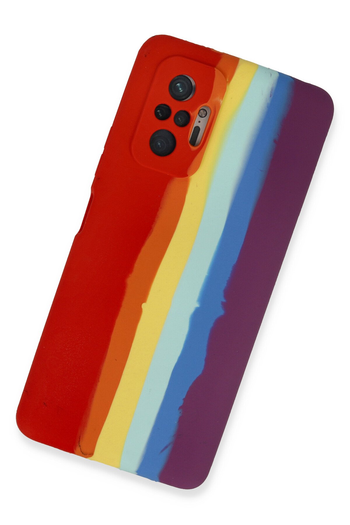 Newface Xiaomi Redmi Note 10 Pro Kılıf Zegna Yüzüklü Silikon Kapak - Rose