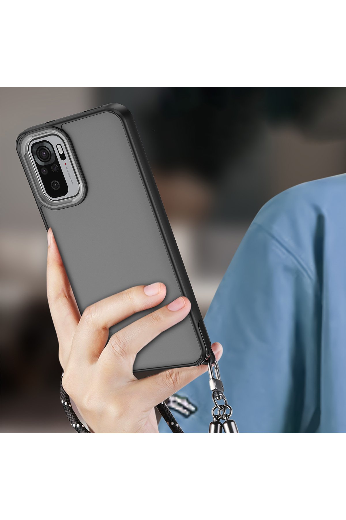 Newface Xiaomi Redmi Note 10 Pro Kılıf Estoril Desenli Kapak - Estoril - 6