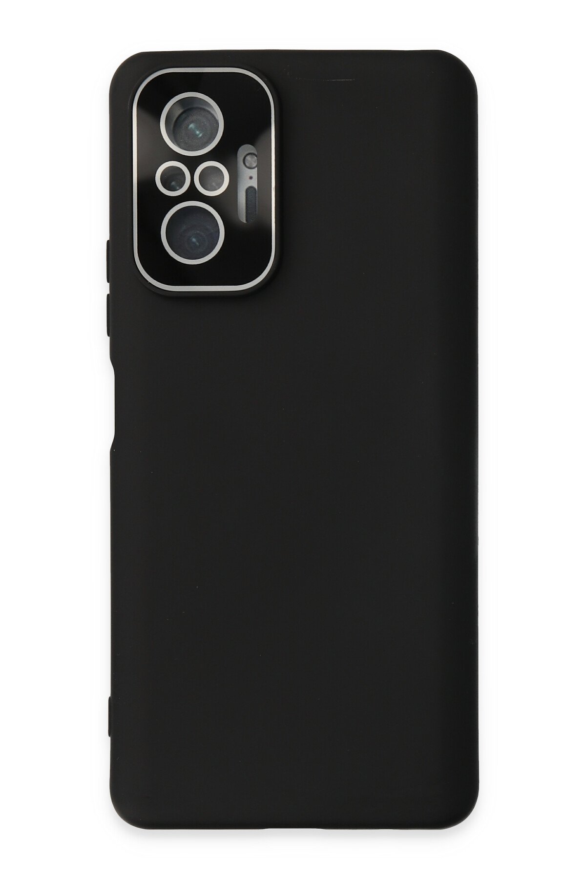 Newface Xiaomi Redmi Note 10 Pro Kılıf Platin Silikon - Siyah
