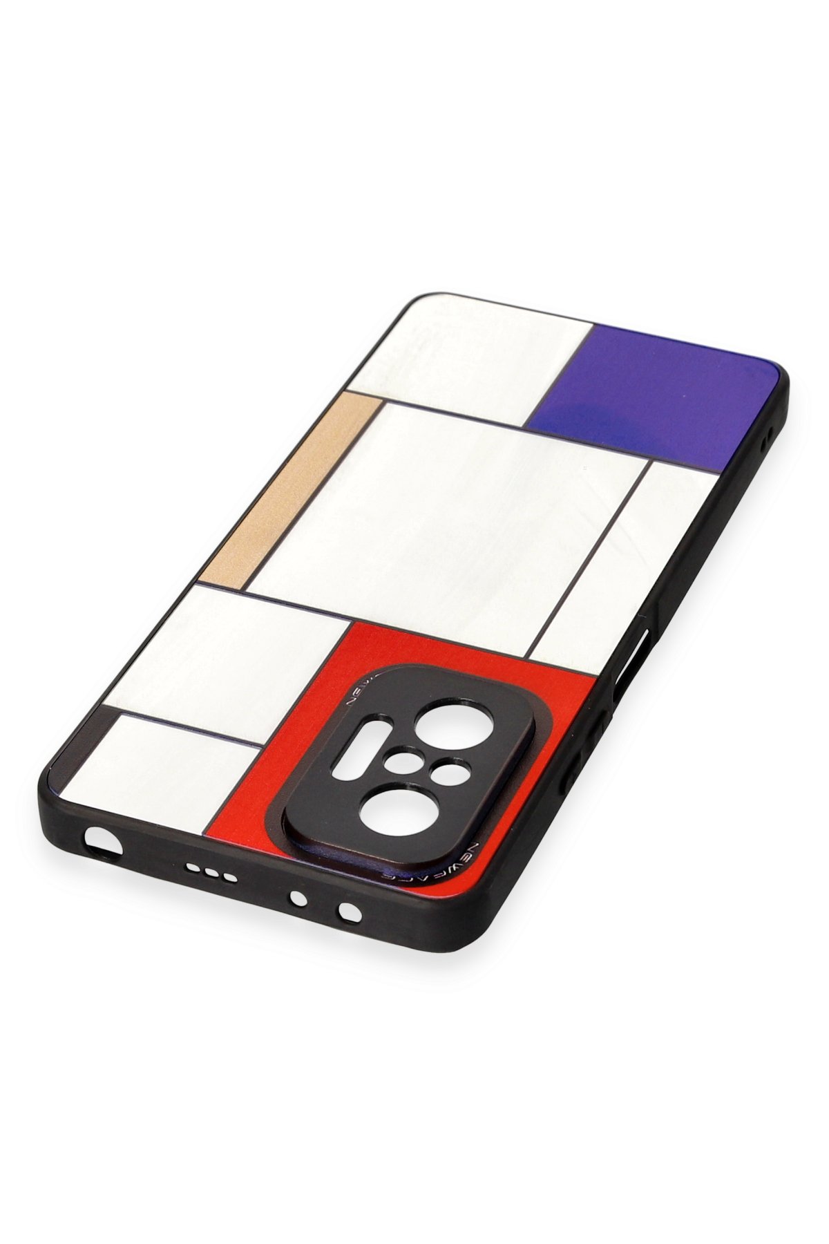 Newface Xiaomi Redmi Note 10 Pro Kılıf Elegant Kapak - Pudra