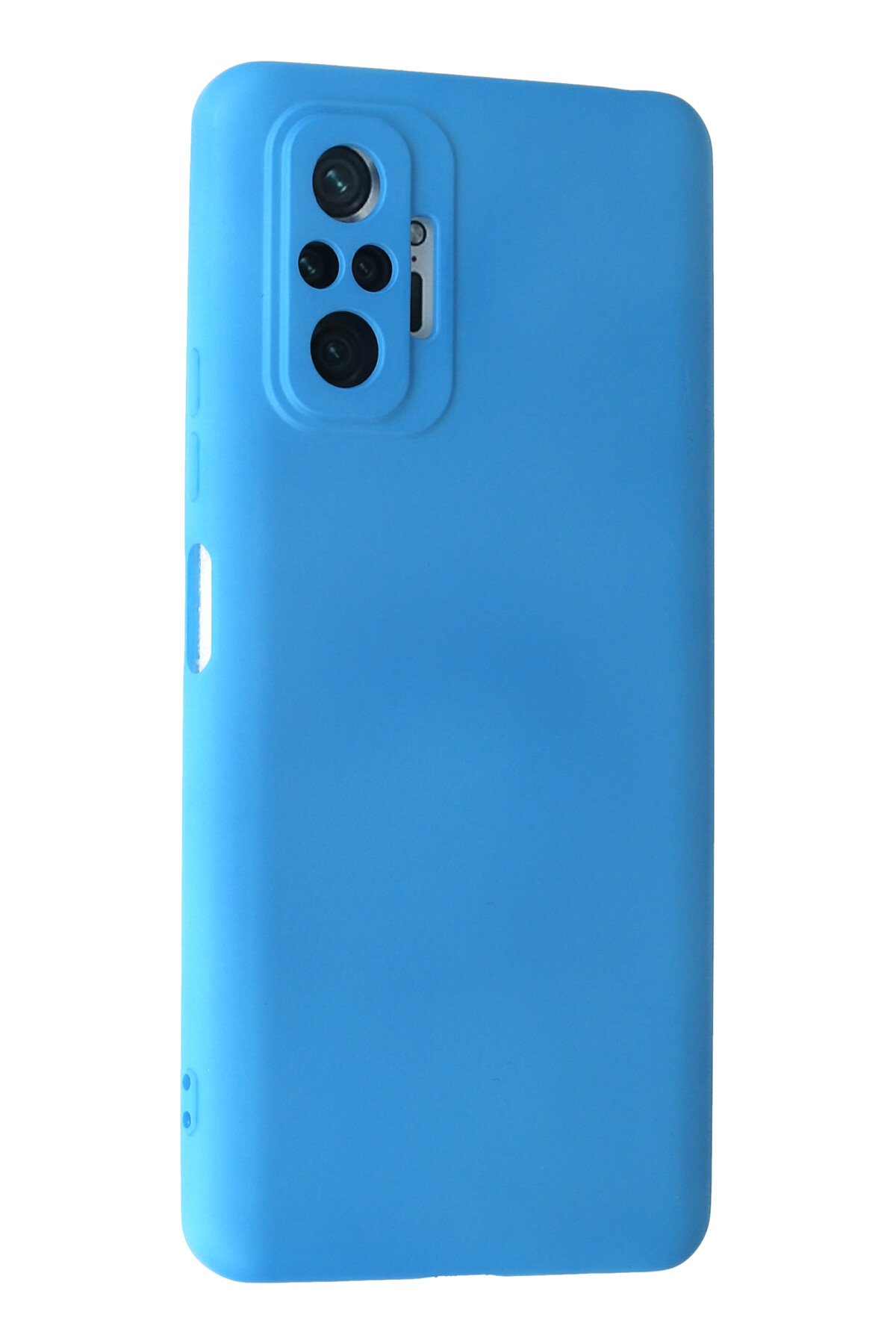 Newface Xiaomi Redmi Note 10 Pro Kılıf Platin Kamera Koruma Silikon - Pembe