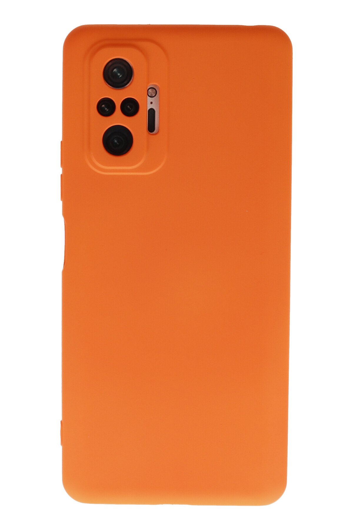 Newface Xiaomi Redmi Note 10 Pro Kılıf Nano içi Kadife Silikon - Pudra