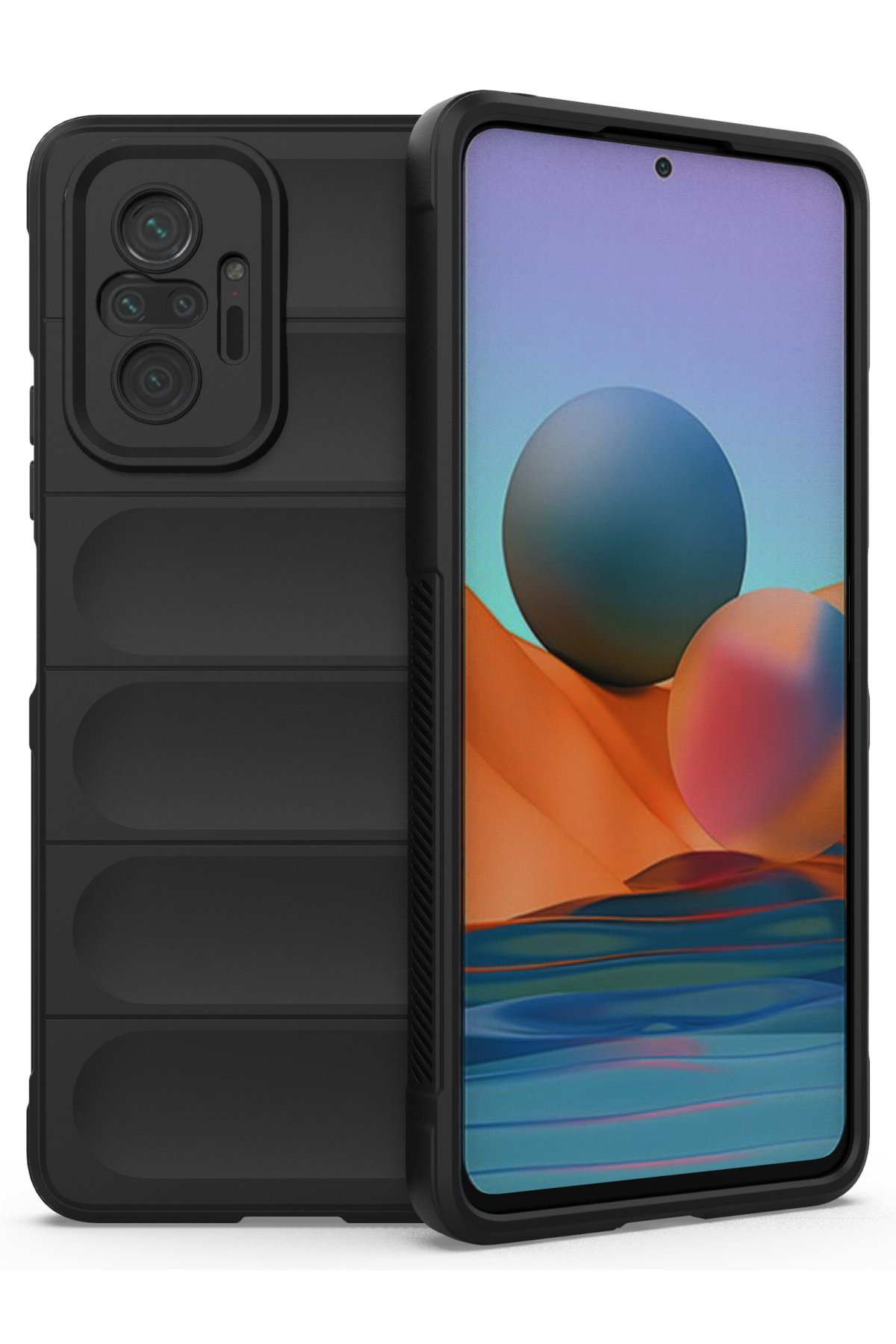 Newface Xiaomi Redmi Note 10 Pro Kılıf Sweet Desenli Silikon Kapak - Pembe