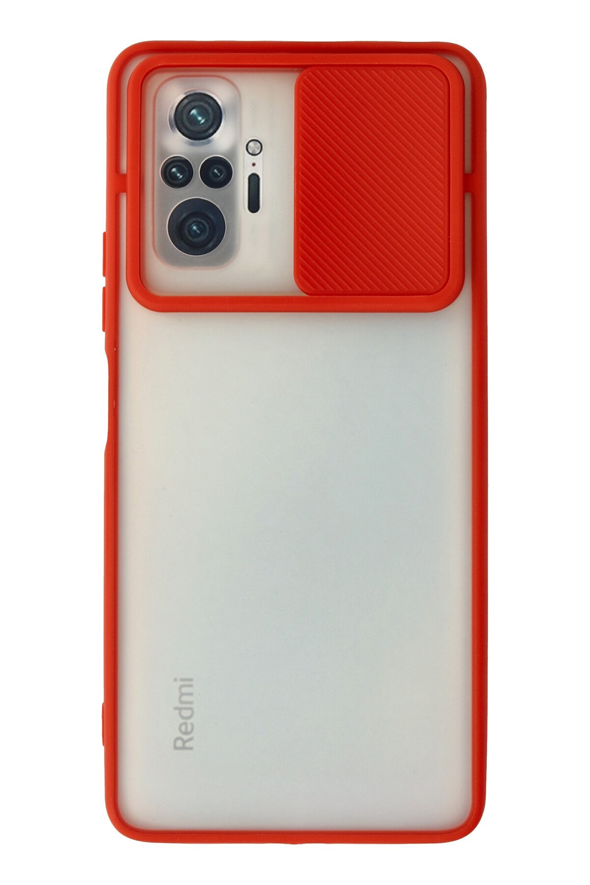 Newface Xiaomi Redmi Note 10 Pro Kılıf Platin Kamera Koruma Silikon - Siyah