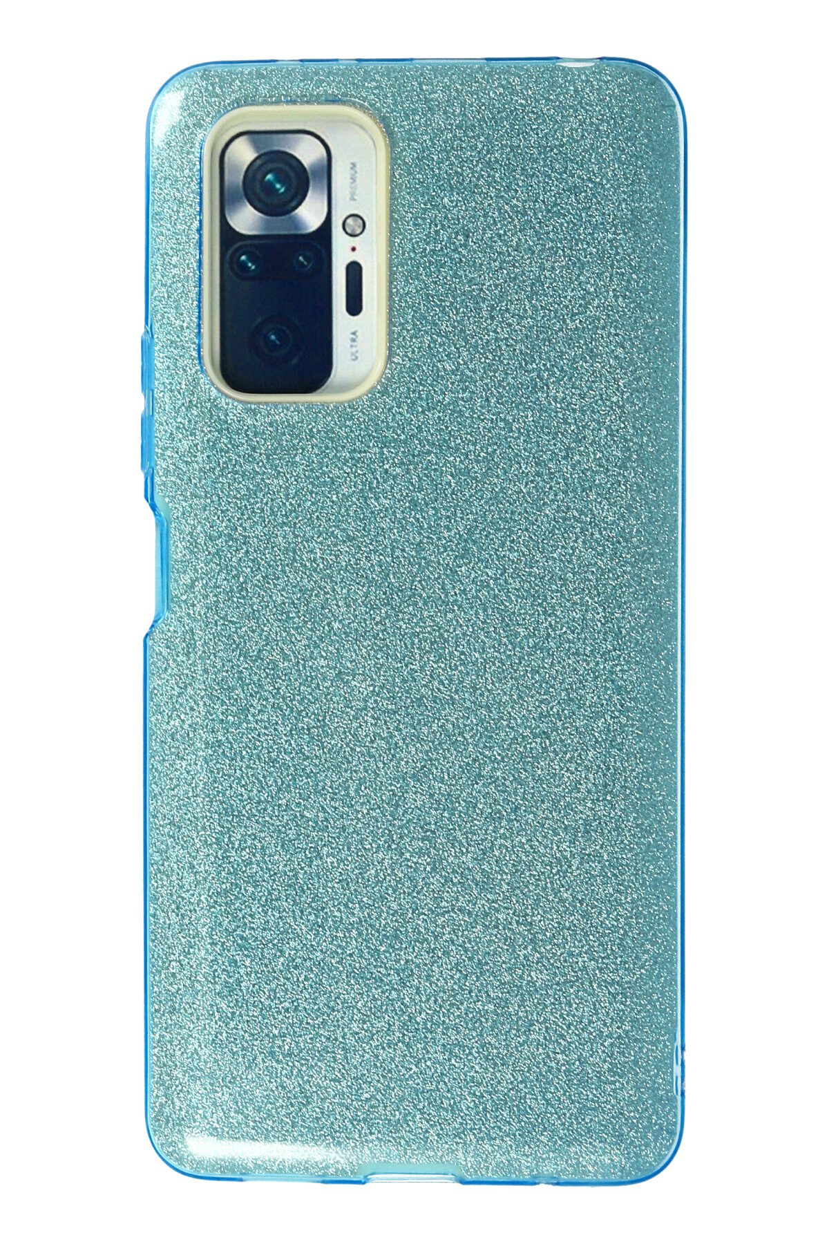 Newface Xiaomi Redmi Note 10 Pro Kılıf Platin Silikon - Lacivert