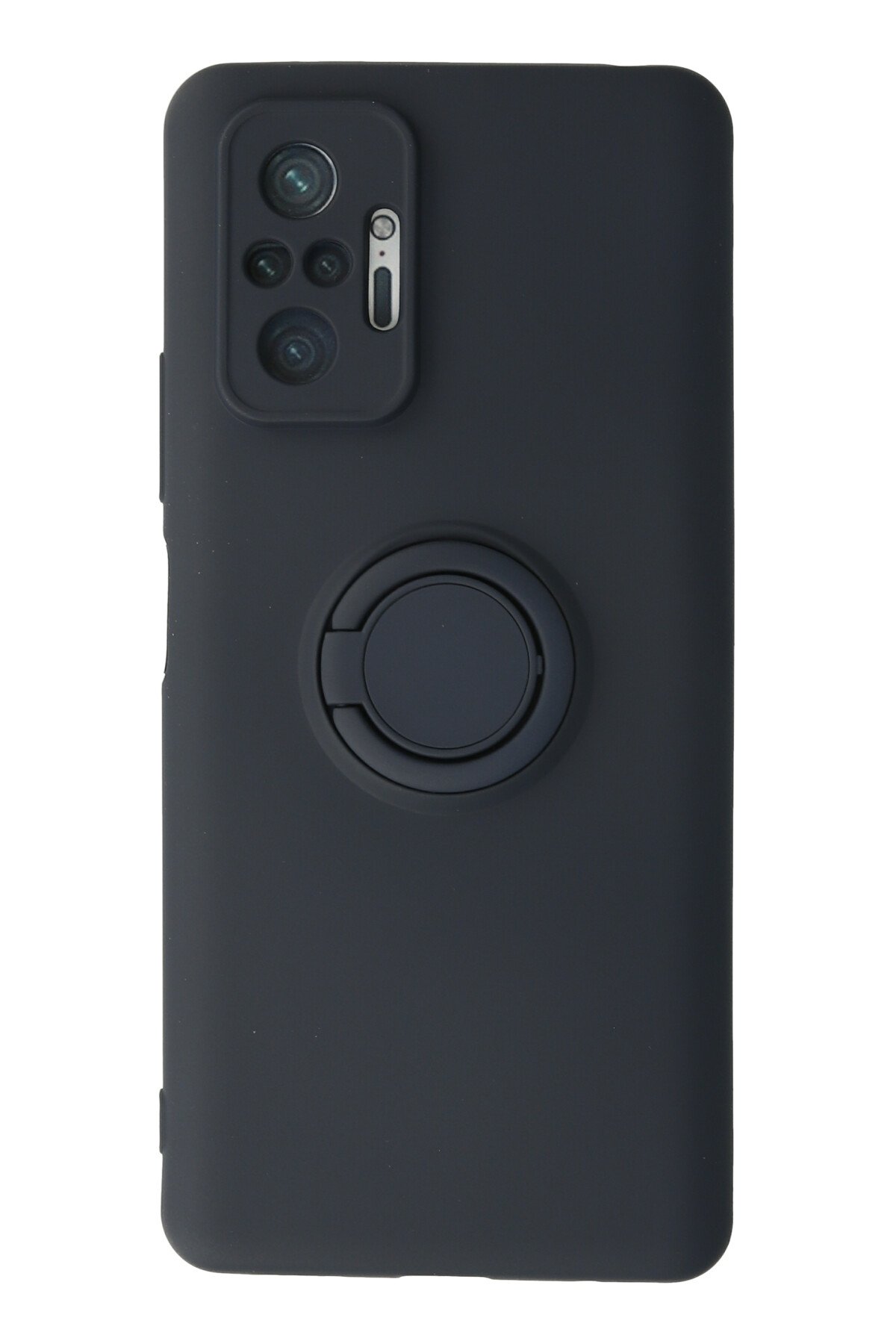 Newface Xiaomi Redmi Note 10 Pro Kılıf Zegna Yüzüklü Silikon Kapak - Rose