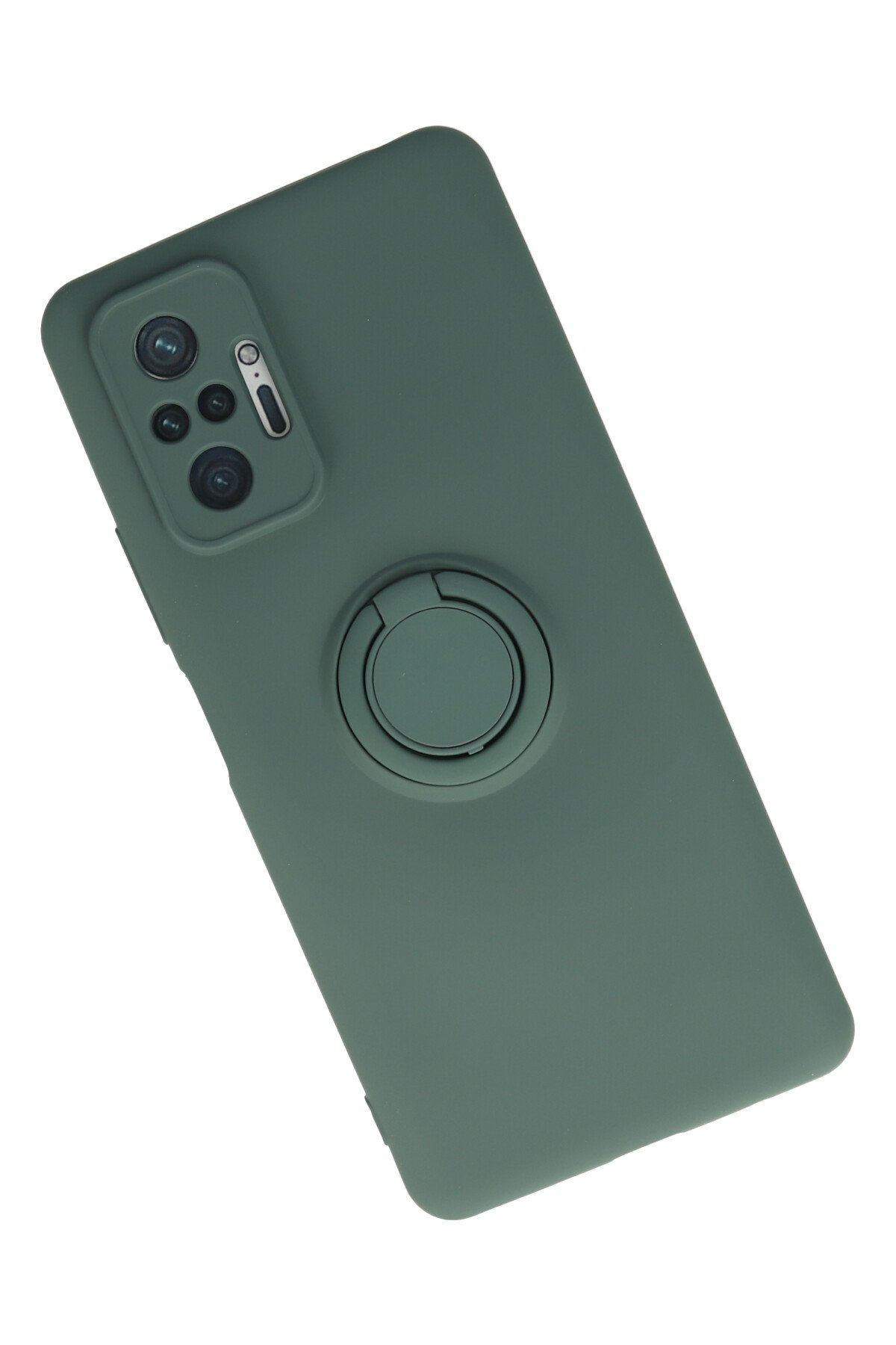 Newface Xiaomi Redmi Note 10 Pro Kılıf Liva Lens Silikon - Siyah