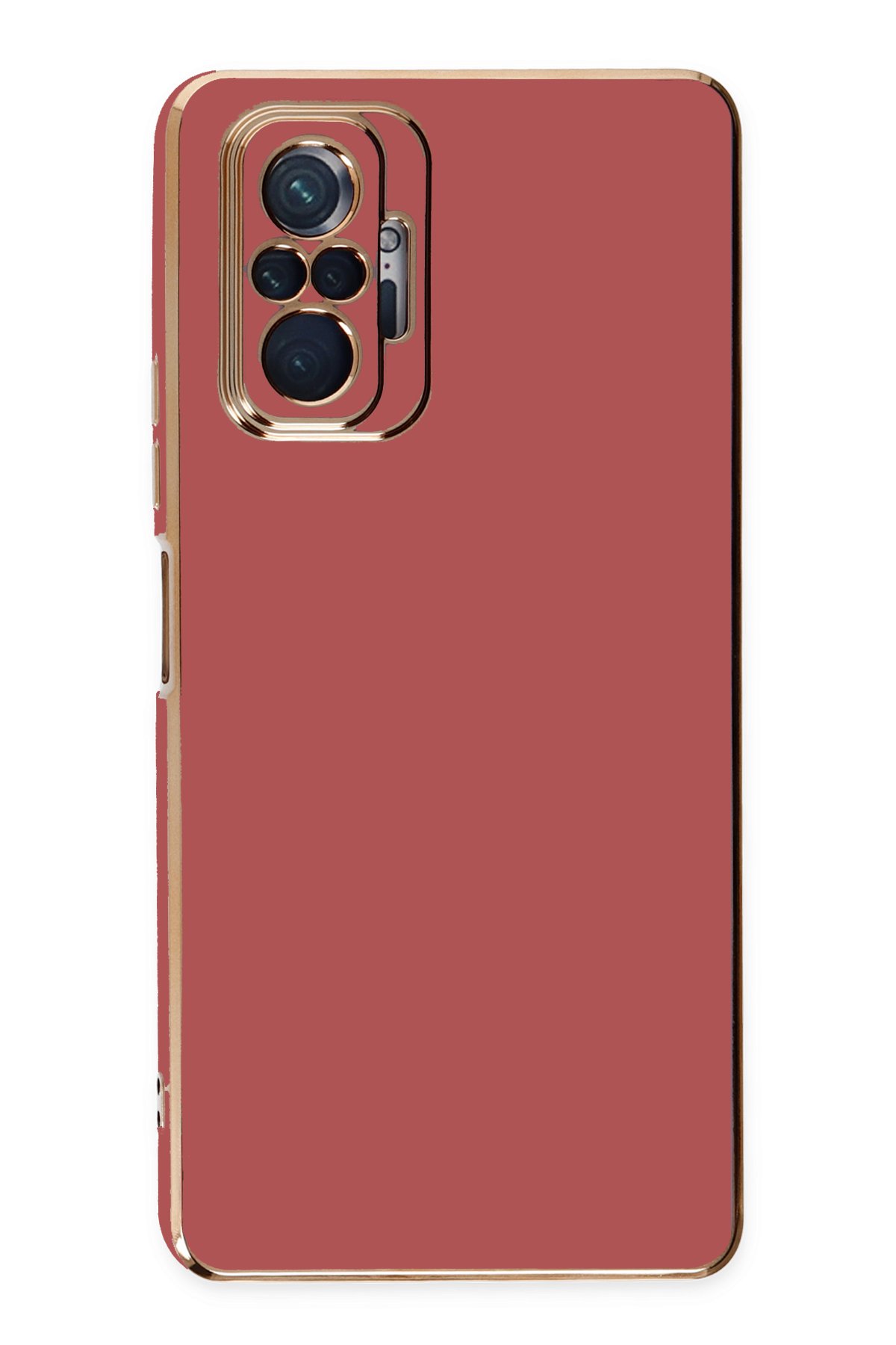 Newface Xiaomi Redmi Note 10 Pro Kılıf Elegant Kapak - Pudra