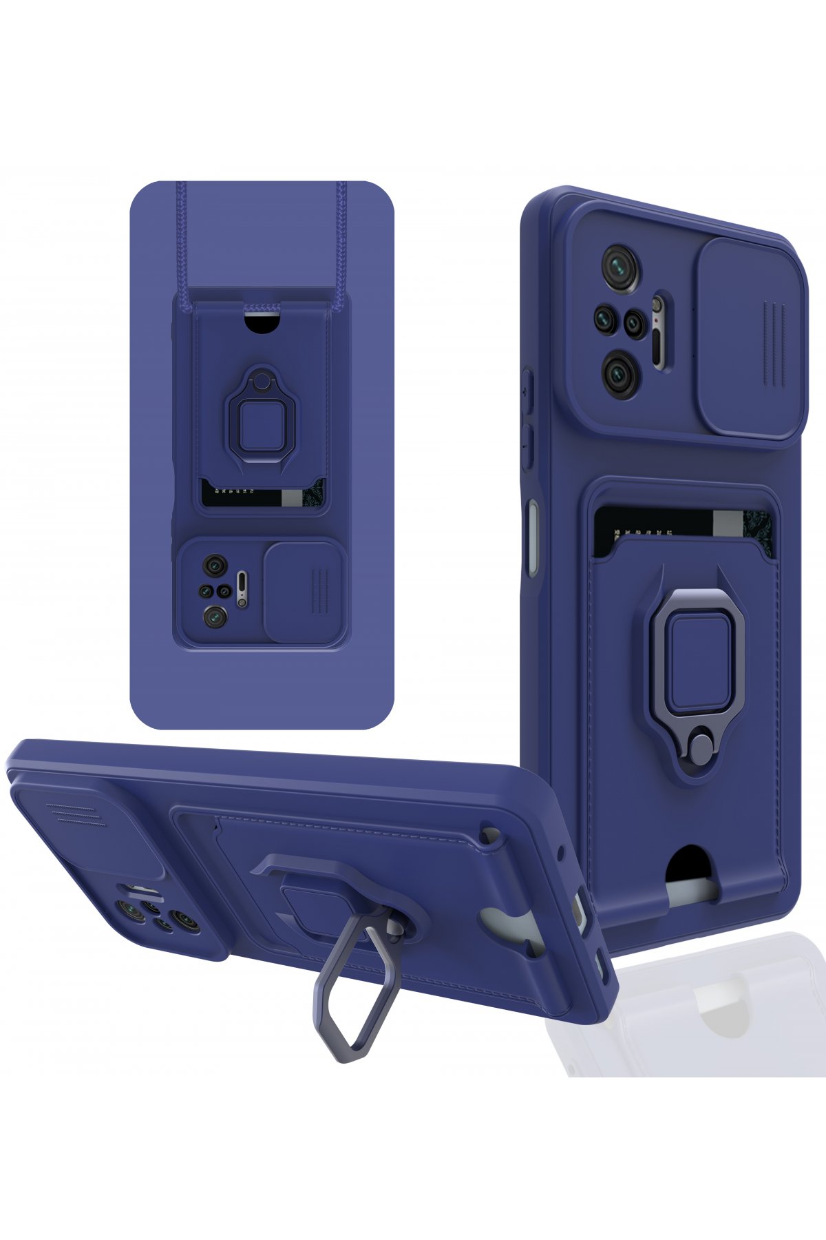 Newface Xiaomi Redmi Note 10 Pro Kılıf Platin Kamera Koruma Silikon - Açık Yeşil