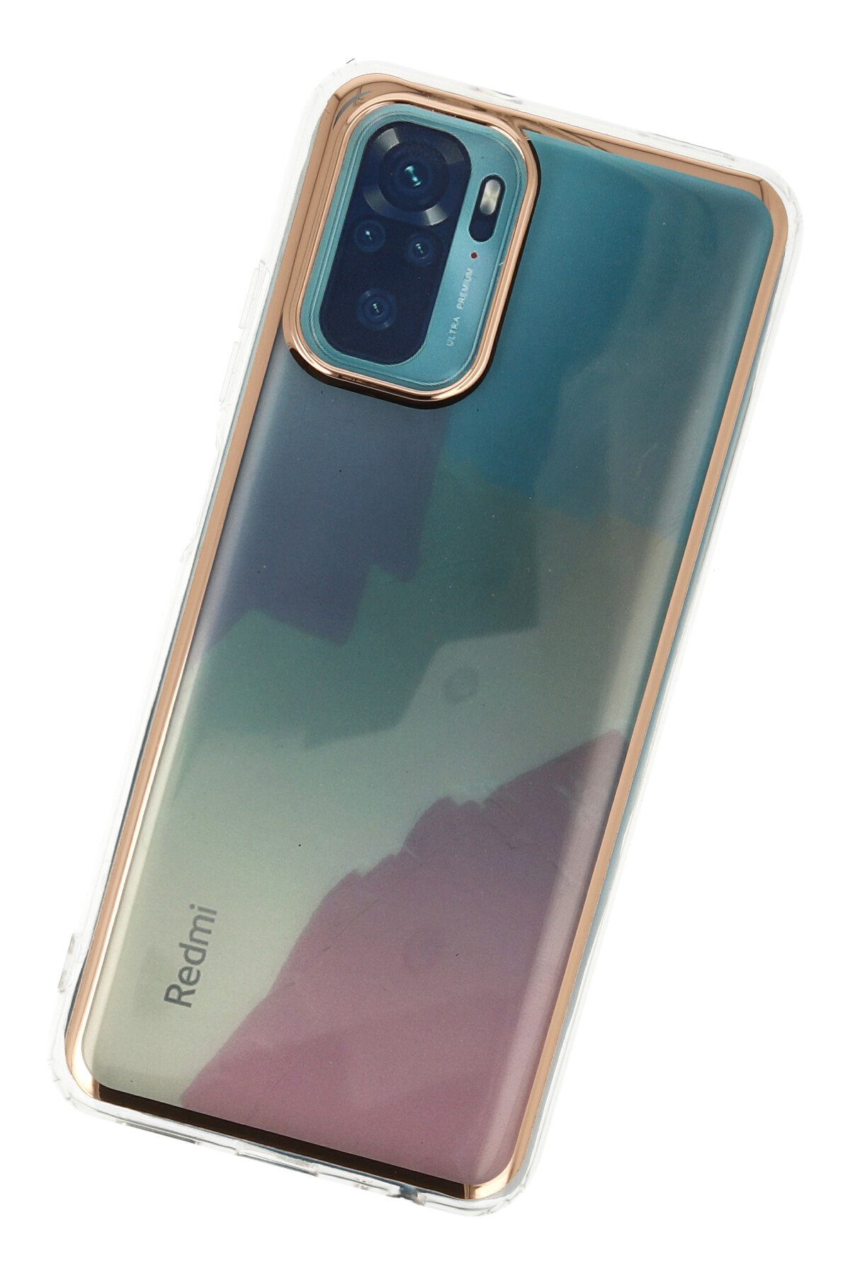 Newface Xiaomi Redmi Note 10S Kılıf Platin Silikon - Kırmızı