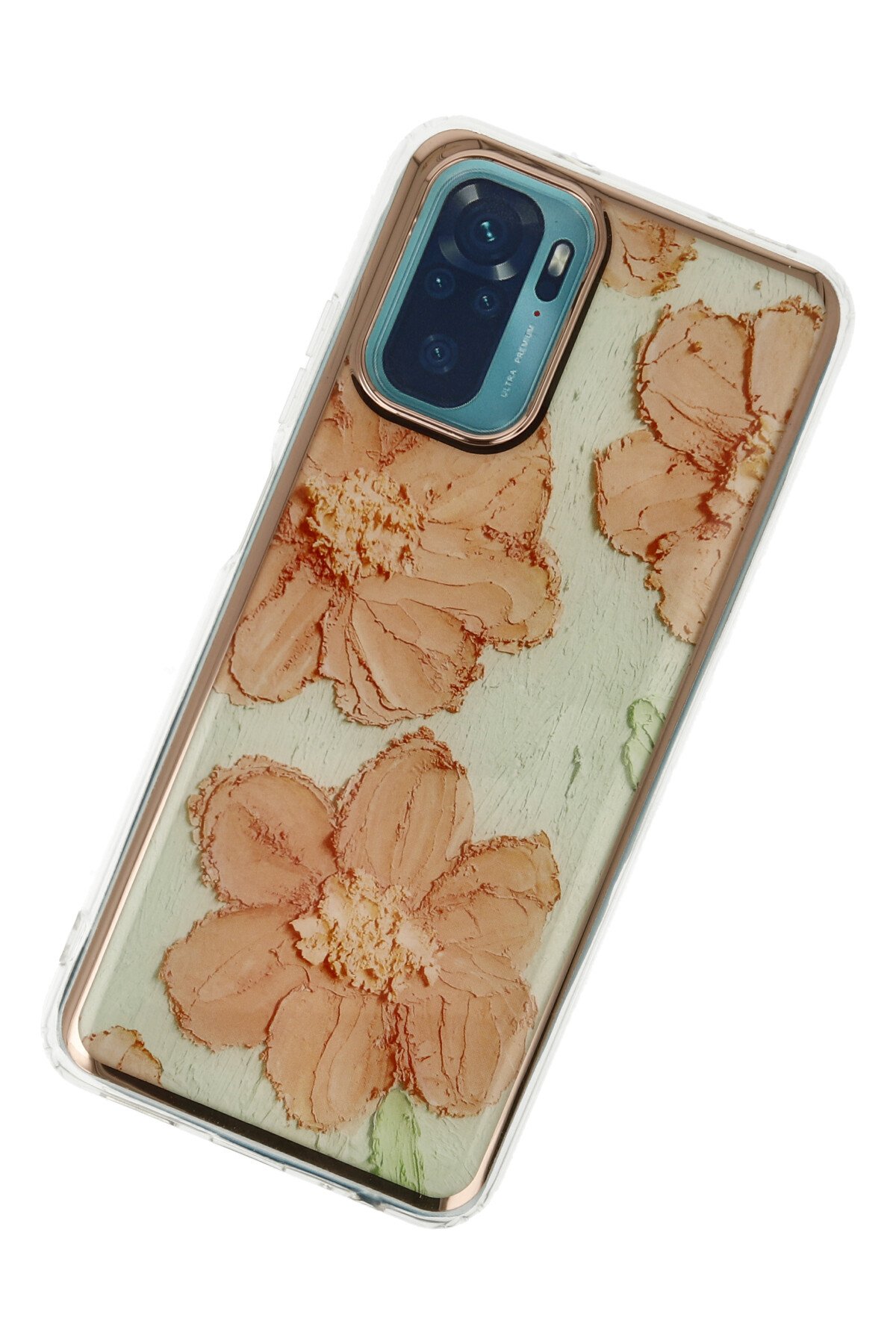 Newface Xiaomi Redmi Note 10S Kılıf Sweet Desenli Silikon Kapak - Pembe