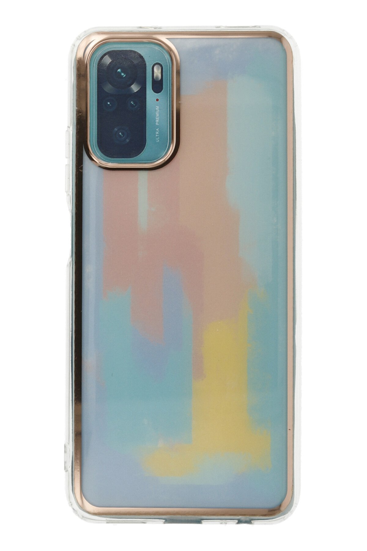 Newface Xiaomi Redmi Note 10S Kılıf Sweet Desenli Silikon Kapak - Açık Mavi