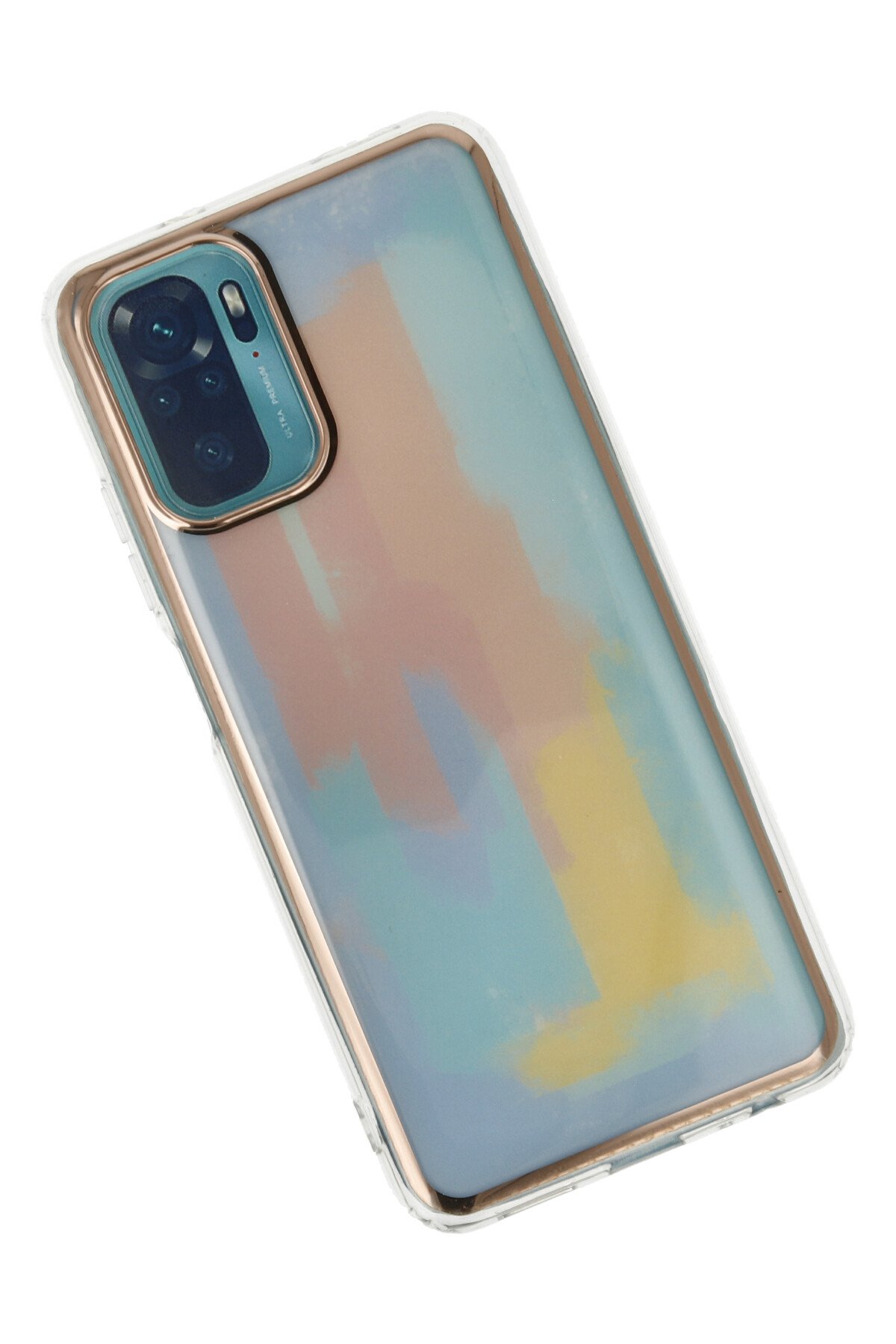 Newface Xiaomi Redmi Note 10S Kılıf Sweet Desenli Silikon Kapak - Açık Mavi