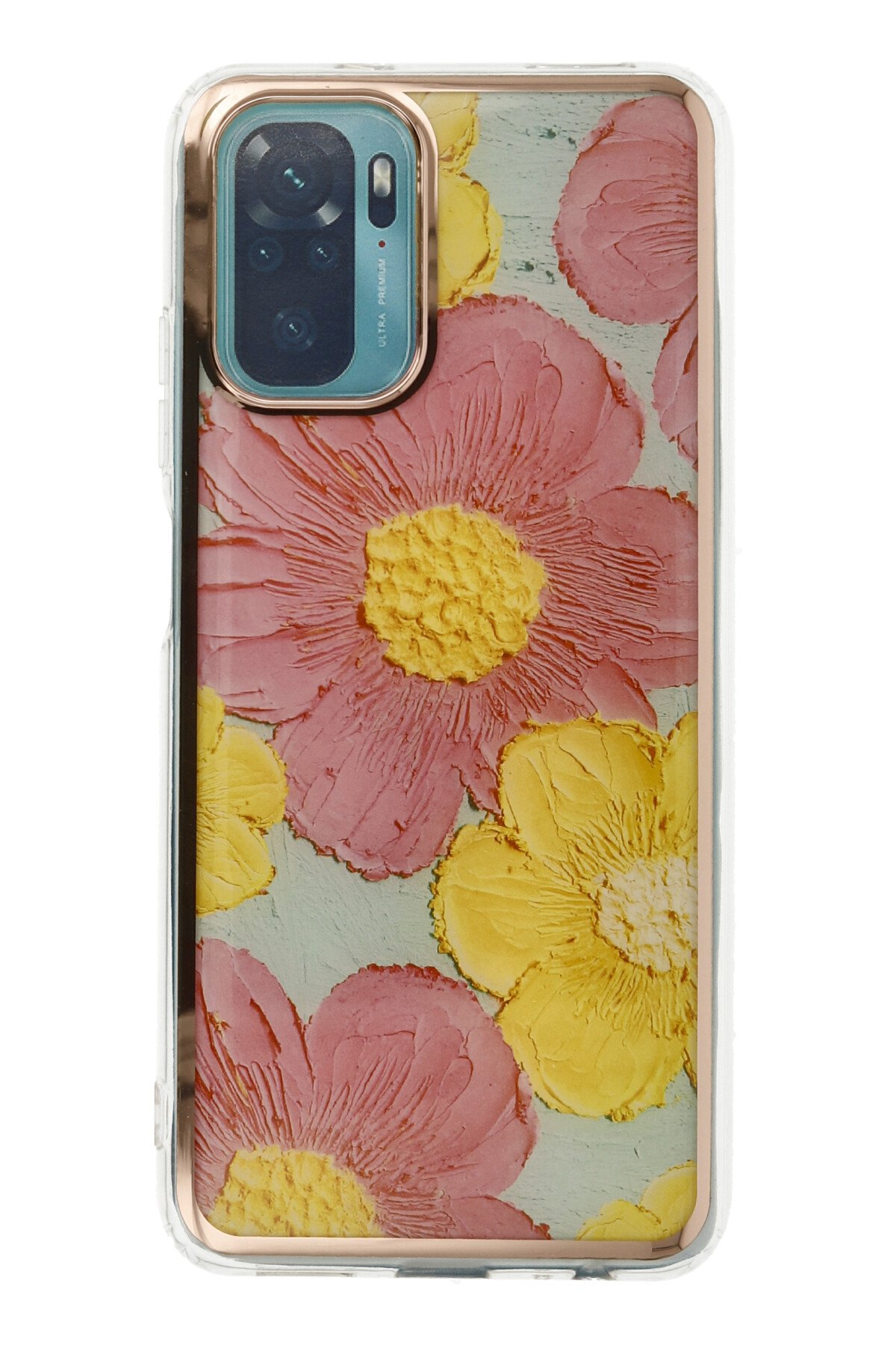 Newface Xiaomi Redmi Note 10S Kılıf Platin Silikon - Lila