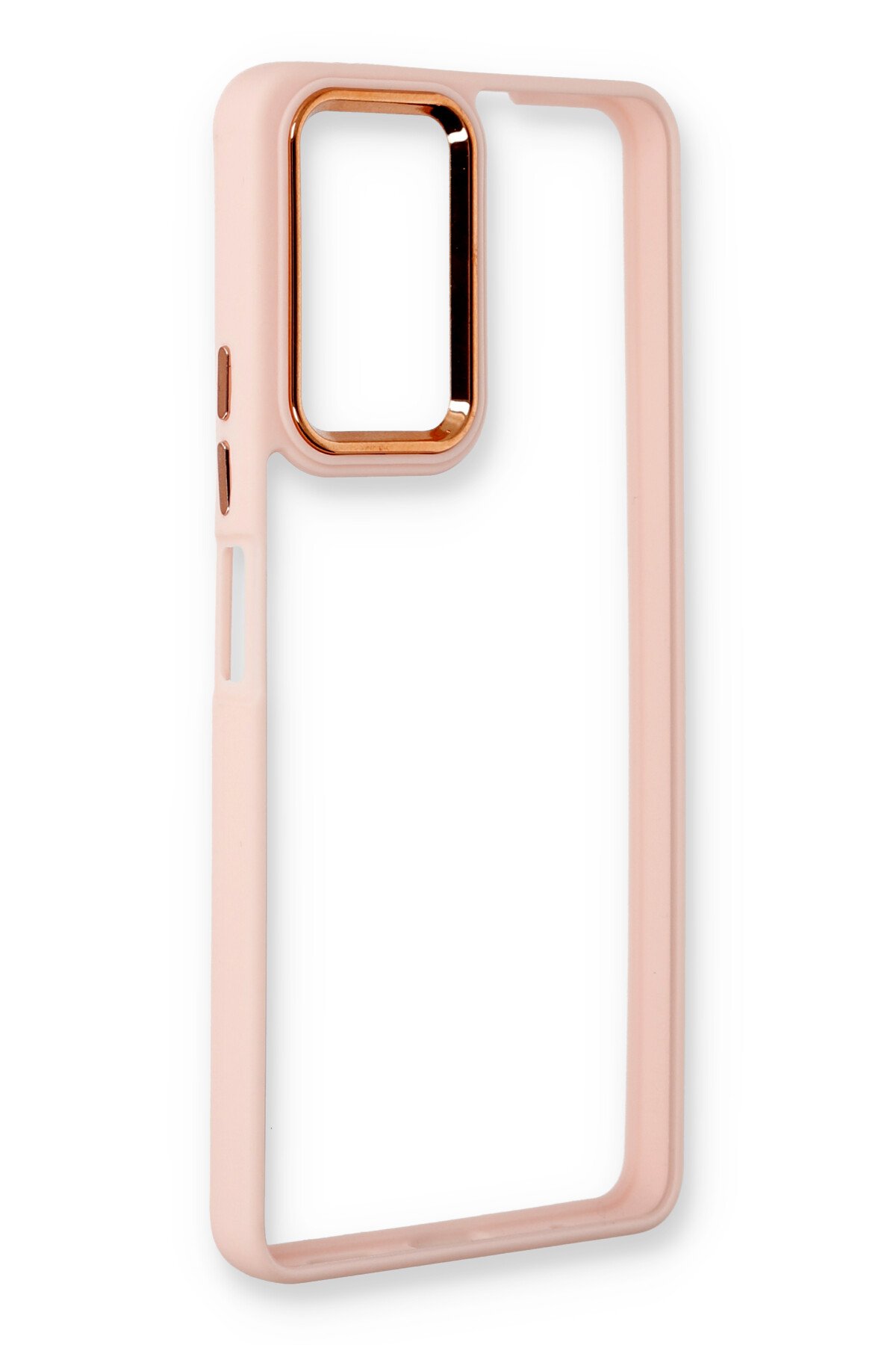 Newface Xiaomi Redmi Note 10S Kılıf Sofya Yüzüklü Silikon Kapak - Rose