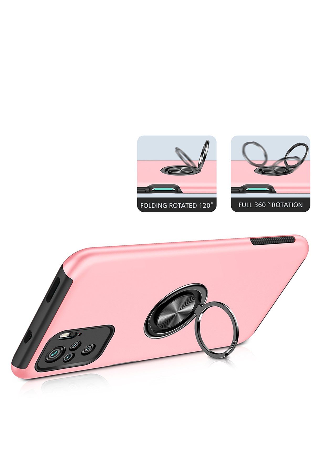 Newface Xiaomi Redmi Note 10S Kılıf Nano içi Kadife Silikon - Mor