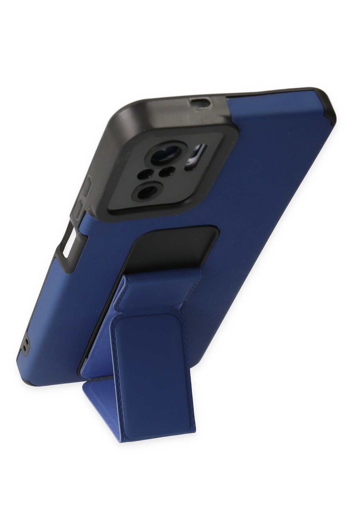 Newface Xiaomi Redmi Note 10S Kılıf Volet Silikon - Mor