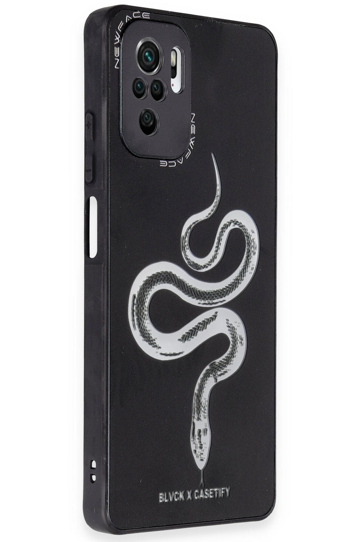 Newface Xiaomi Redmi Note 10S Kılıf Nano içi Kadife Silikon - Lila