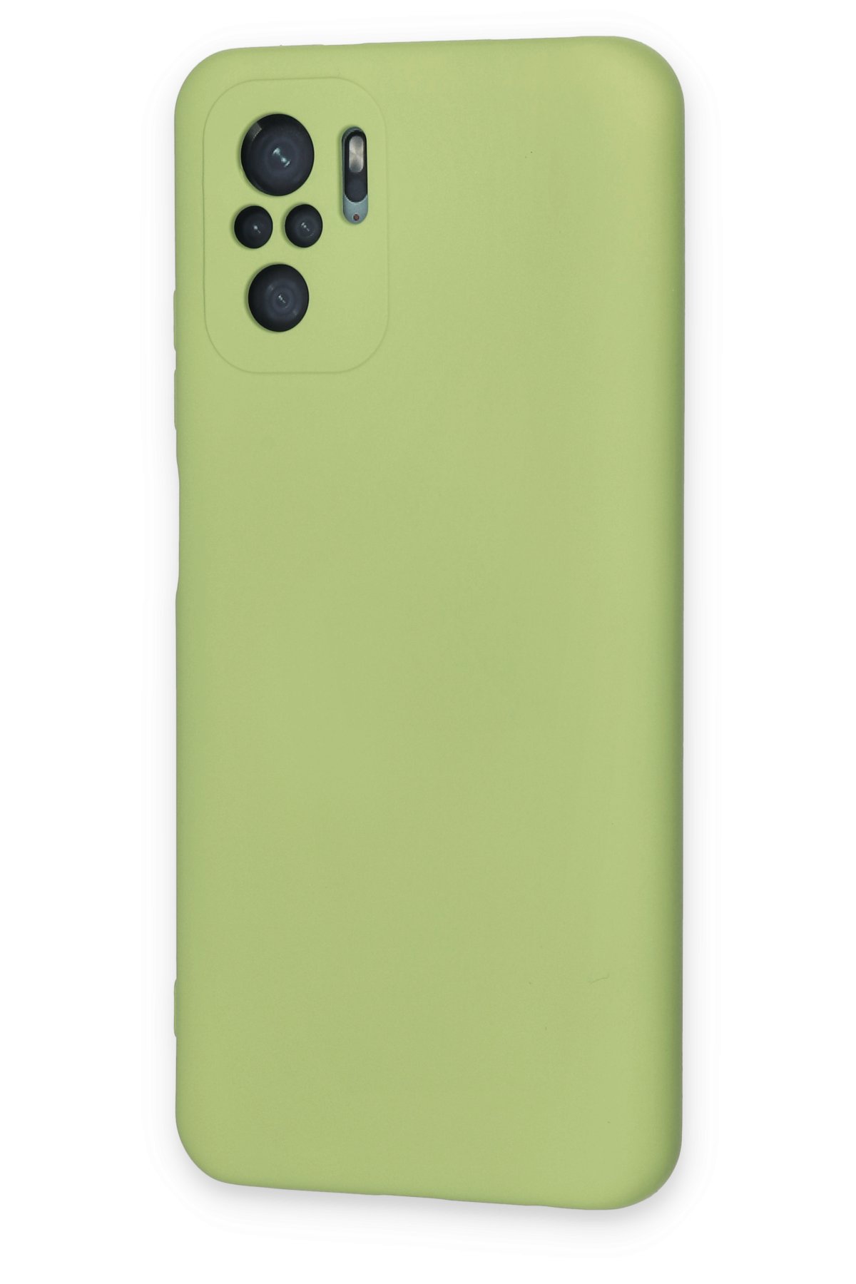 Newface Xiaomi Redmi Note 10S Kılıf Nano içi Kadife Silikon - Lacivert