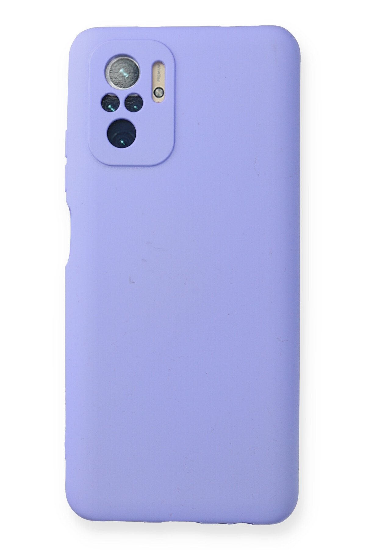 Newface Xiaomi Redmi Note 10S Kılıf Platin Silikon - Sarı