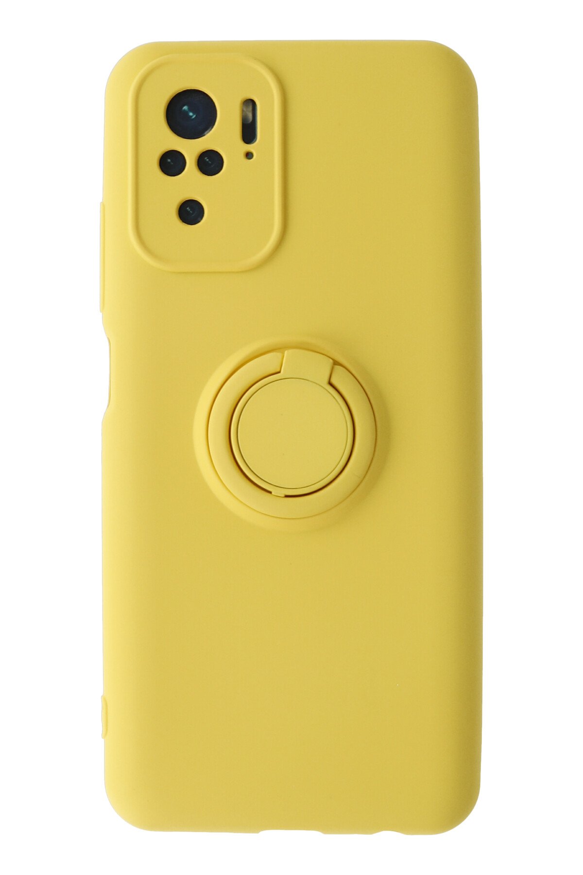 Newface Xiaomi Redmi Note 10S Kılıf Volet Silikon - Mavi