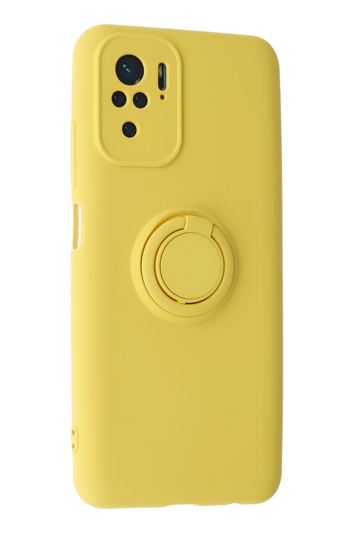 Newface Xiaomi Redmi Note 10S Kılıf Volet Silikon - Mavi