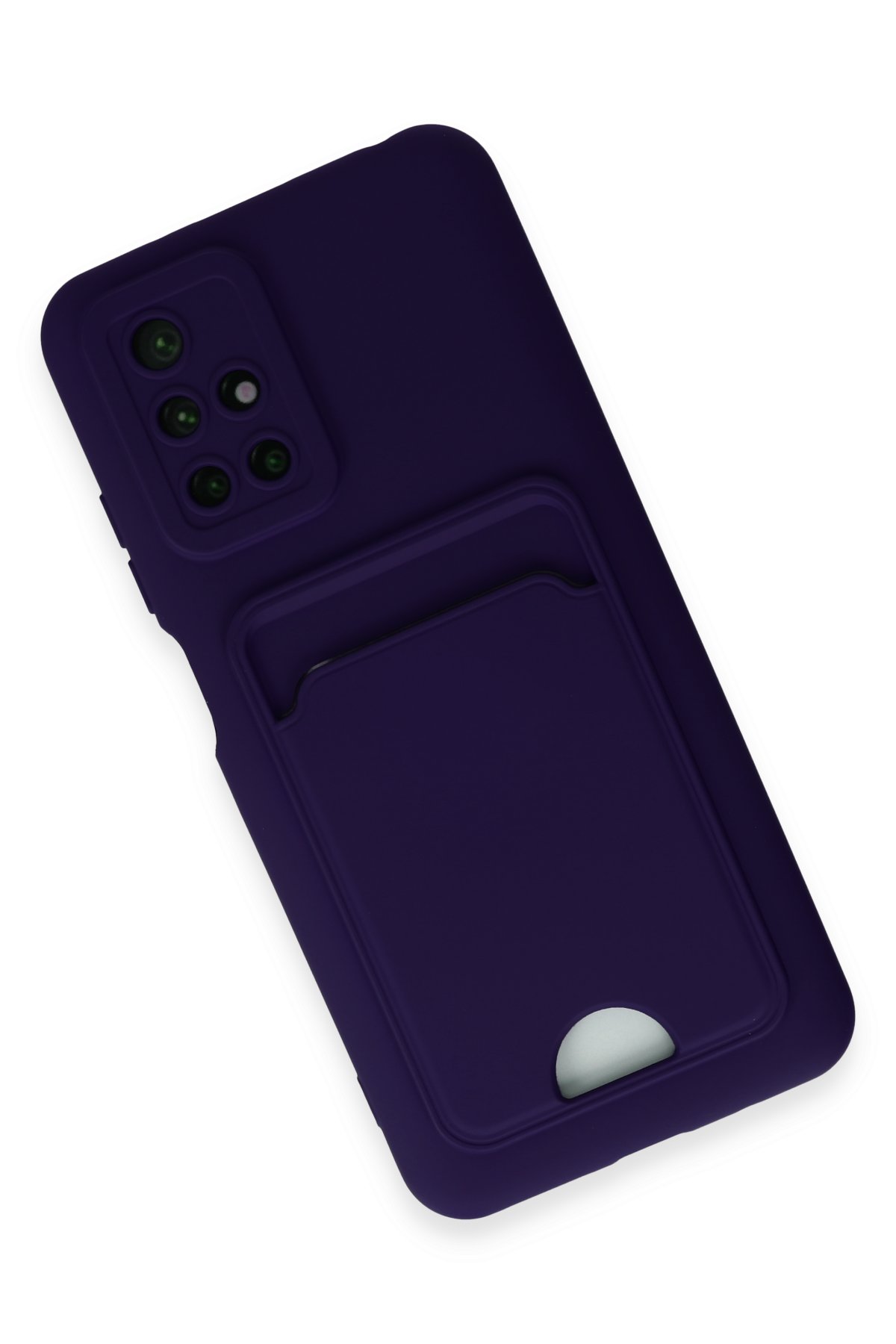 Newface Xiaomi Redmi Note 11 4G Kılıf Nano içi Kadife Silikon - Lacivert