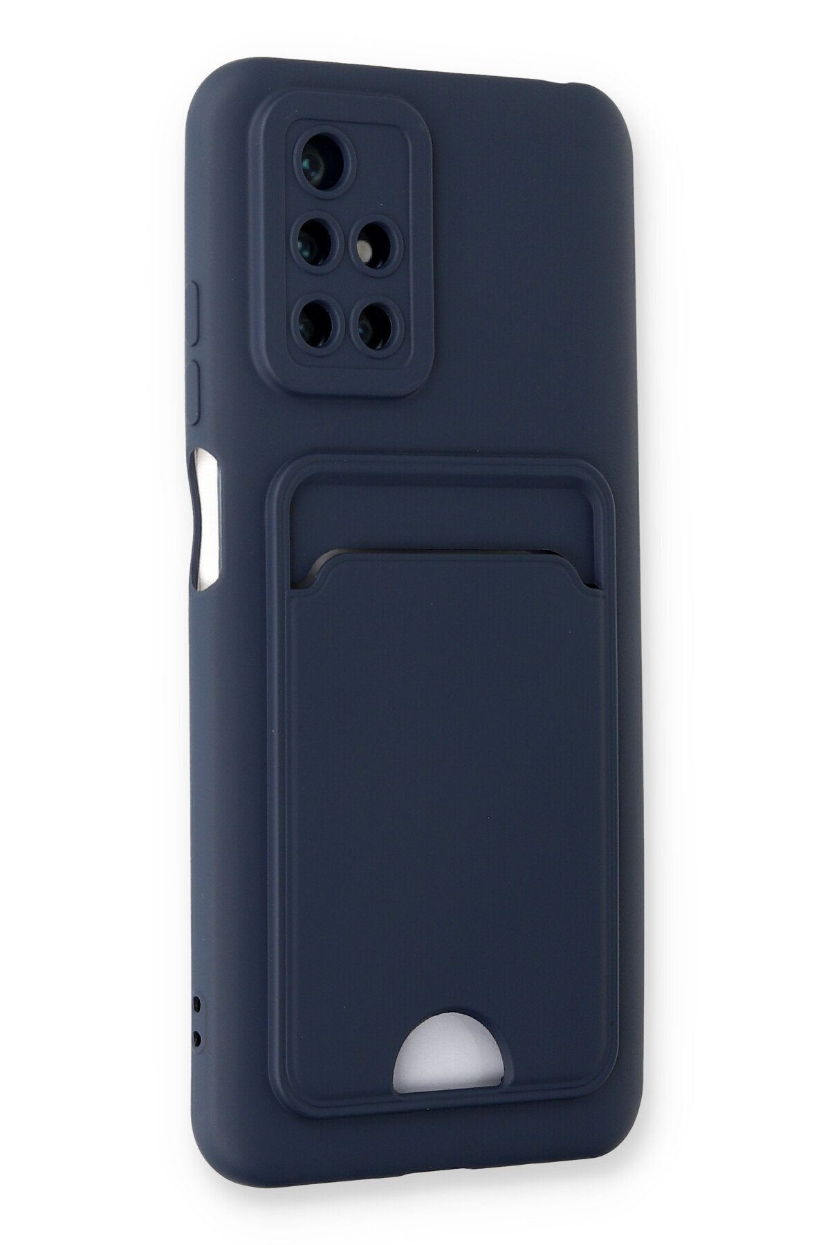 Newface Xiaomi Redmi Note 11 4G Kılıf Nano içi Kadife Silikon - Mor