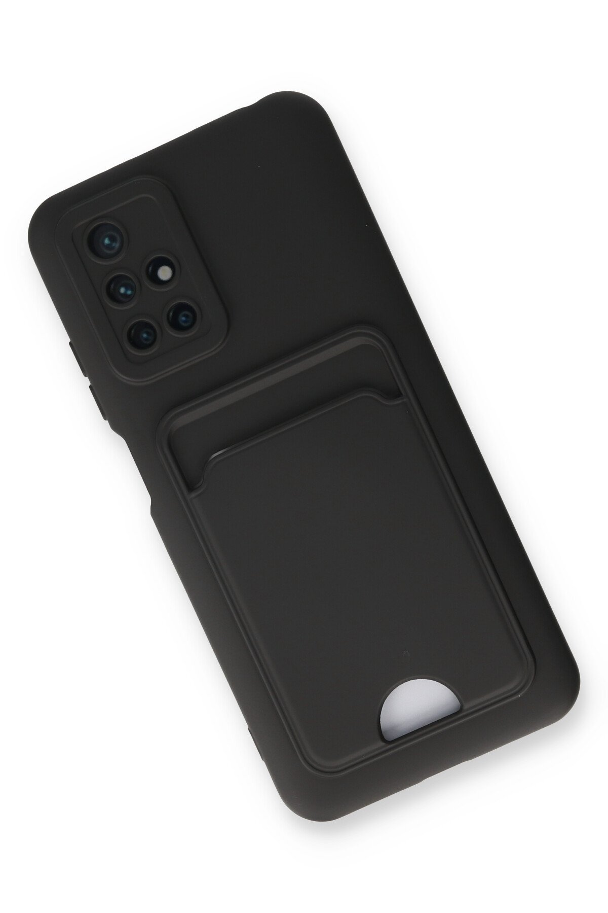 Newface Xiaomi Redmi Note 11 4G Kılıf Razer Lensli Silikon - Mor