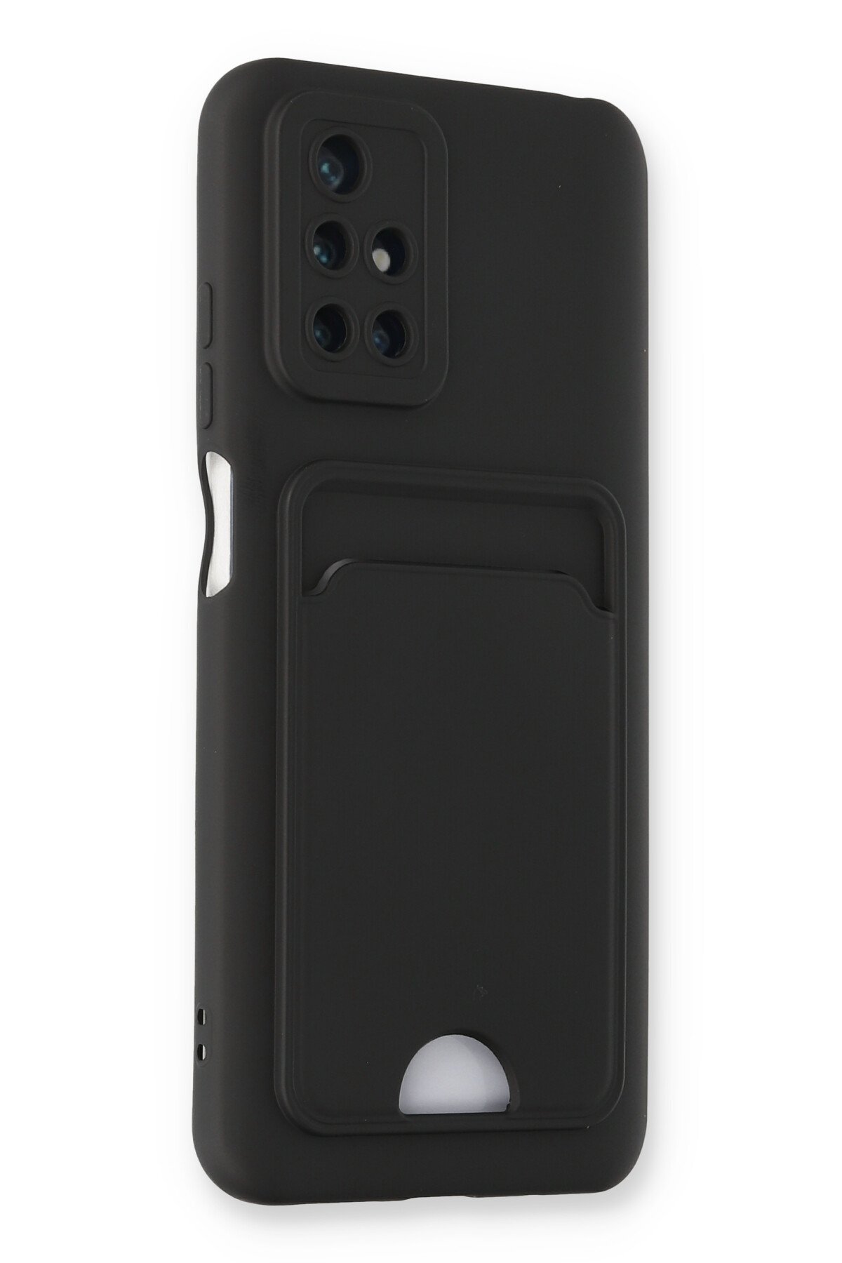 Newface Xiaomi Redmi Note 11 4G Kılıf Razer Lensli Silikon - Mor